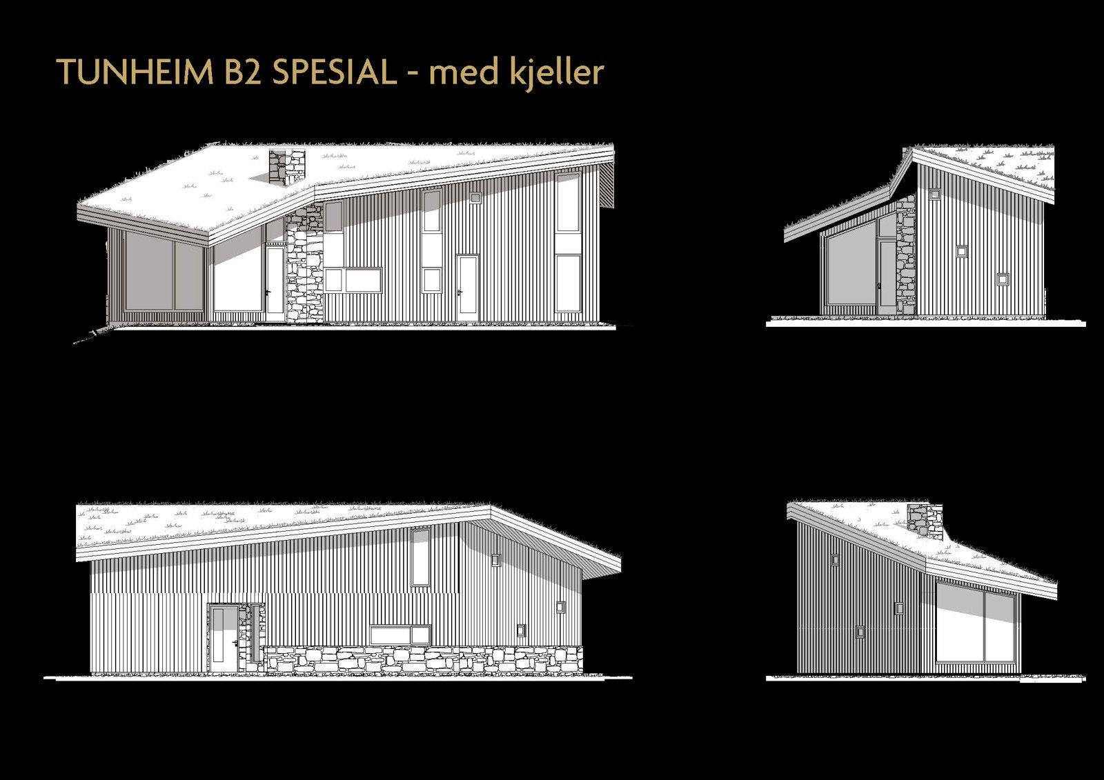 Hytte 170 - fasade Galleribilde