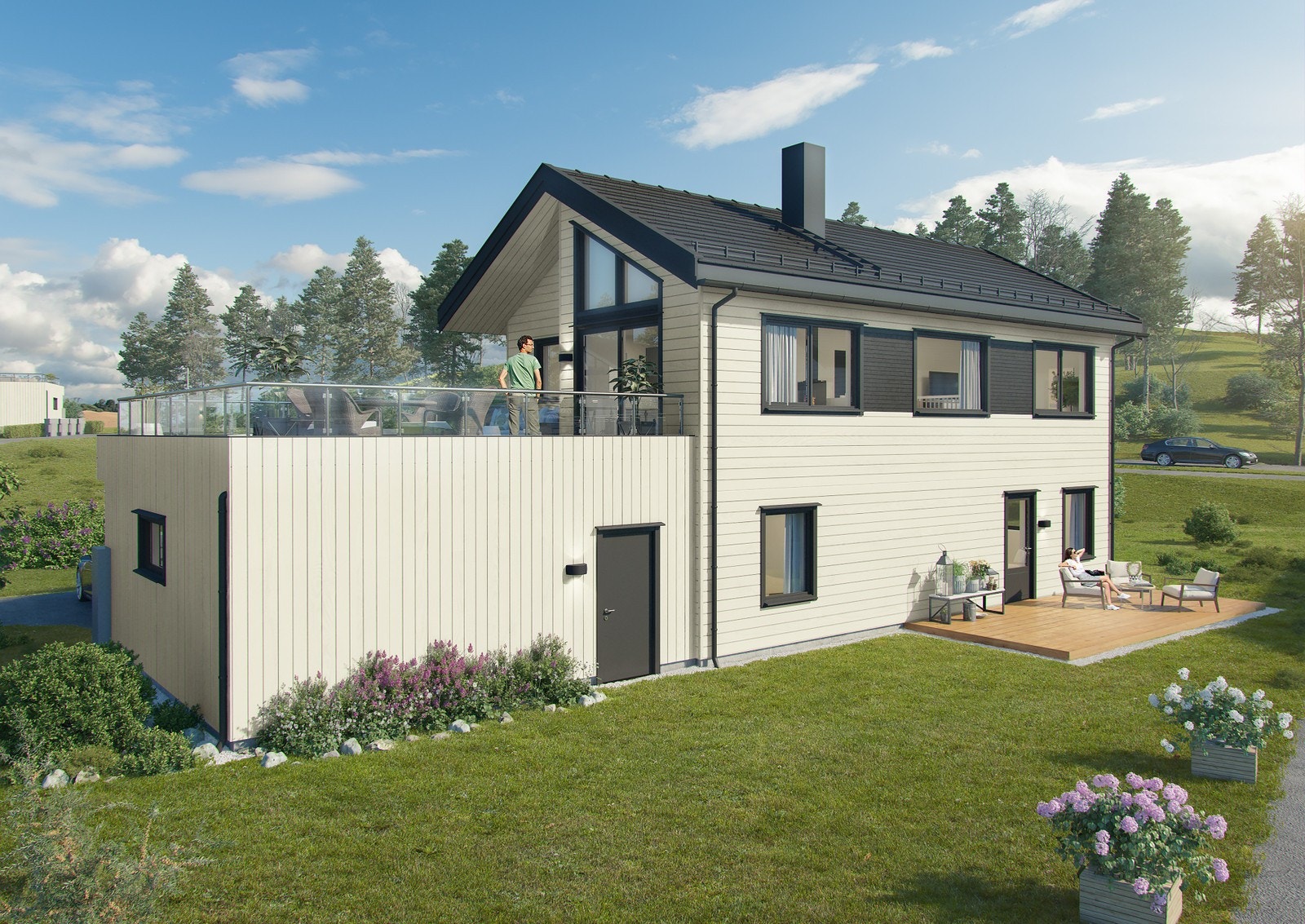 Illustrasjon - Egen hage Galleribilde