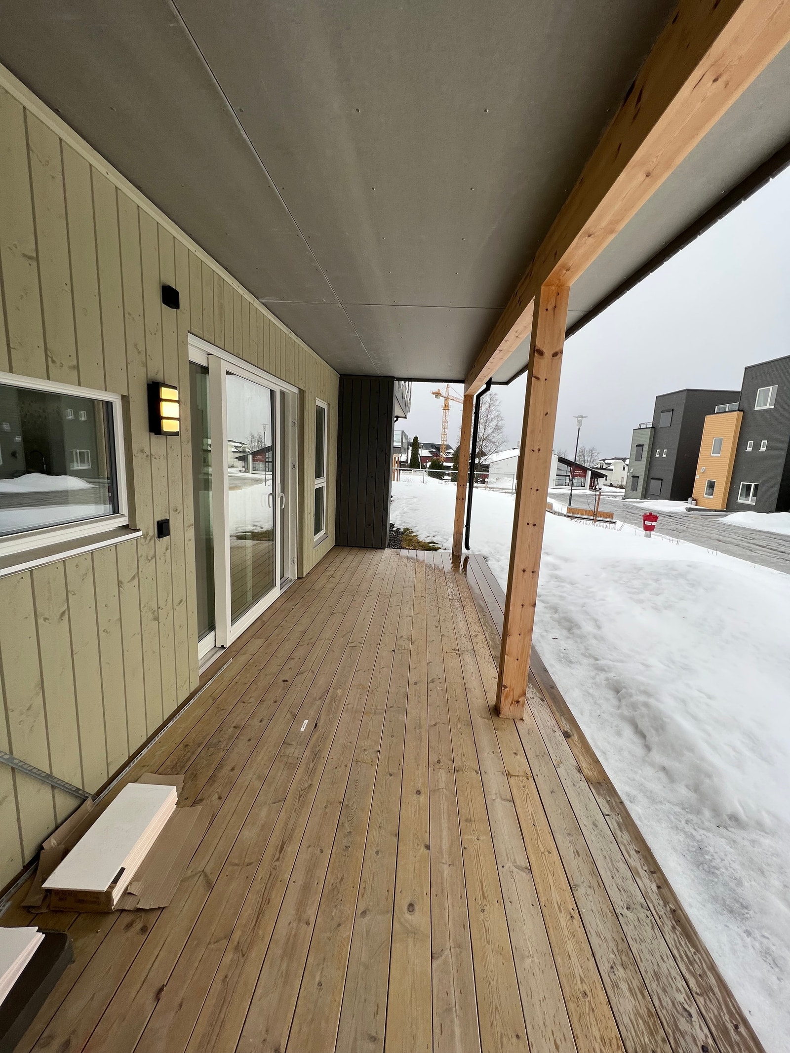Terrassen med god plass og gode solforhold Galleribilde