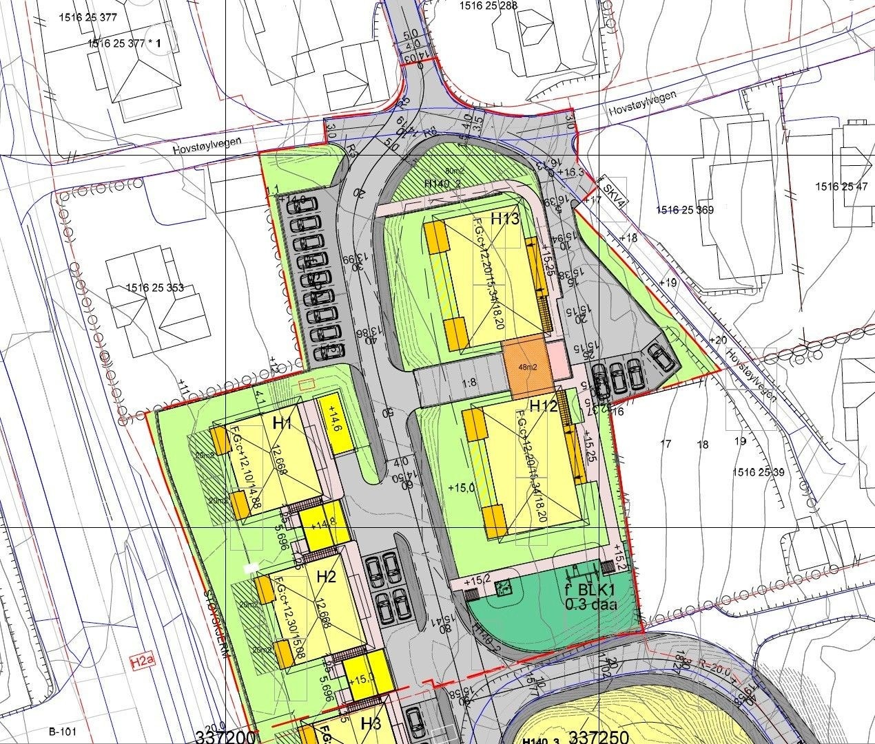 Situasjonsplan Galleribilde