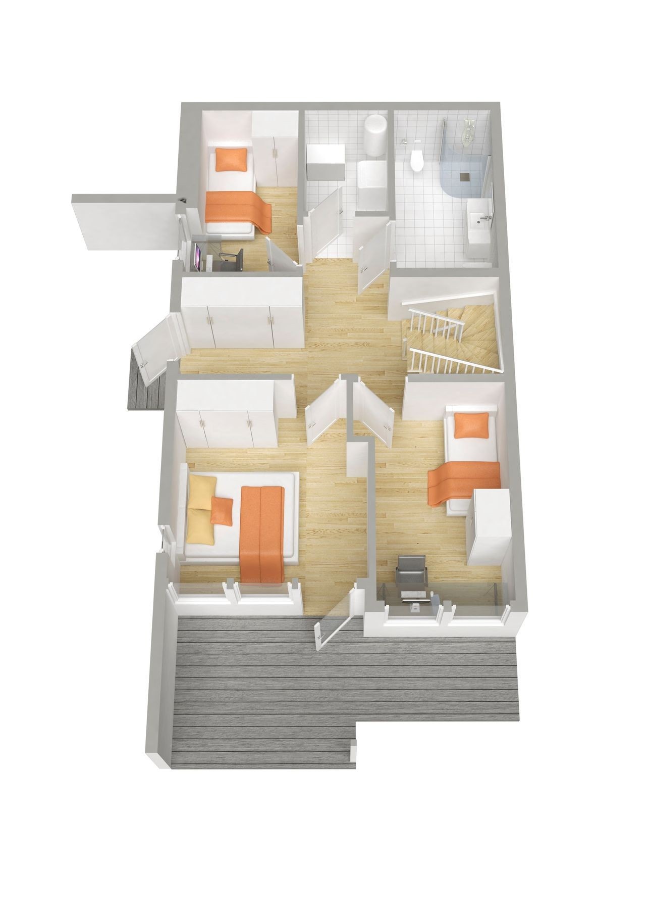 Planløysing 1 etg Galleribilde