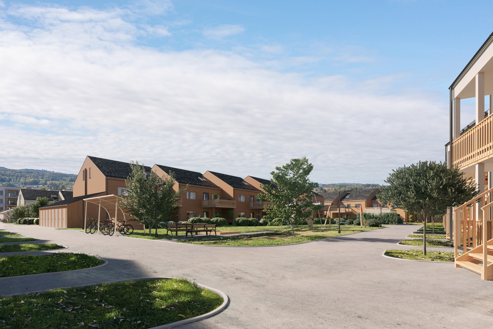 Bygg D (Illustrasjon) Galleribilde