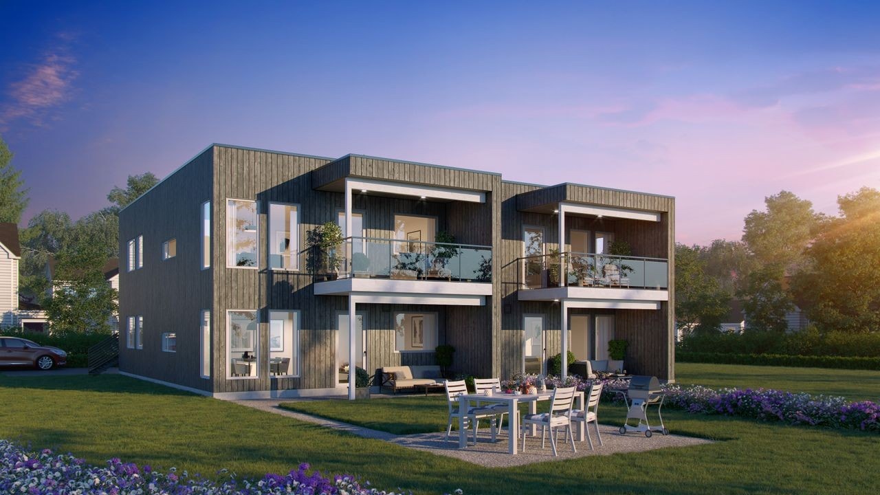 Illustrasjon utvendig Galleribilde