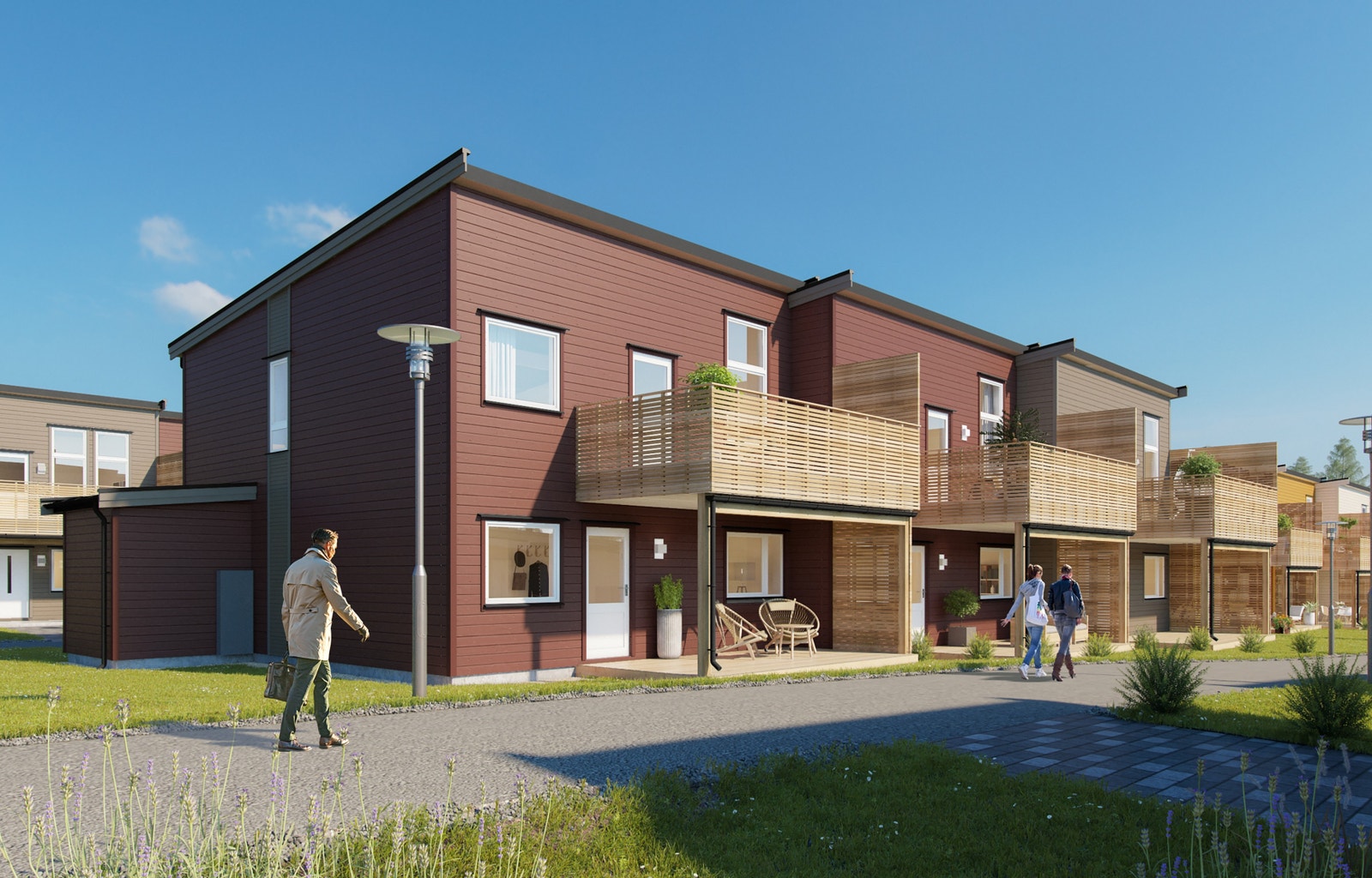 Illustrasjon: hus 7- nr. 48 a-c (kommer for salg senere) Galleribilde