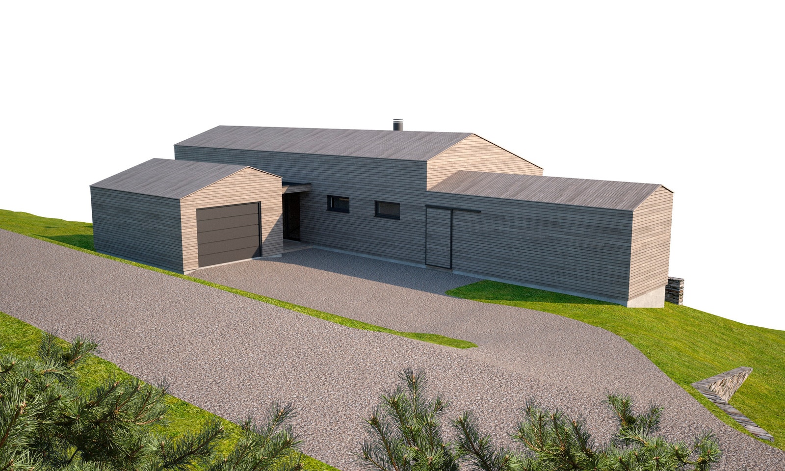 Byggemeldt hytte Galleribilde
