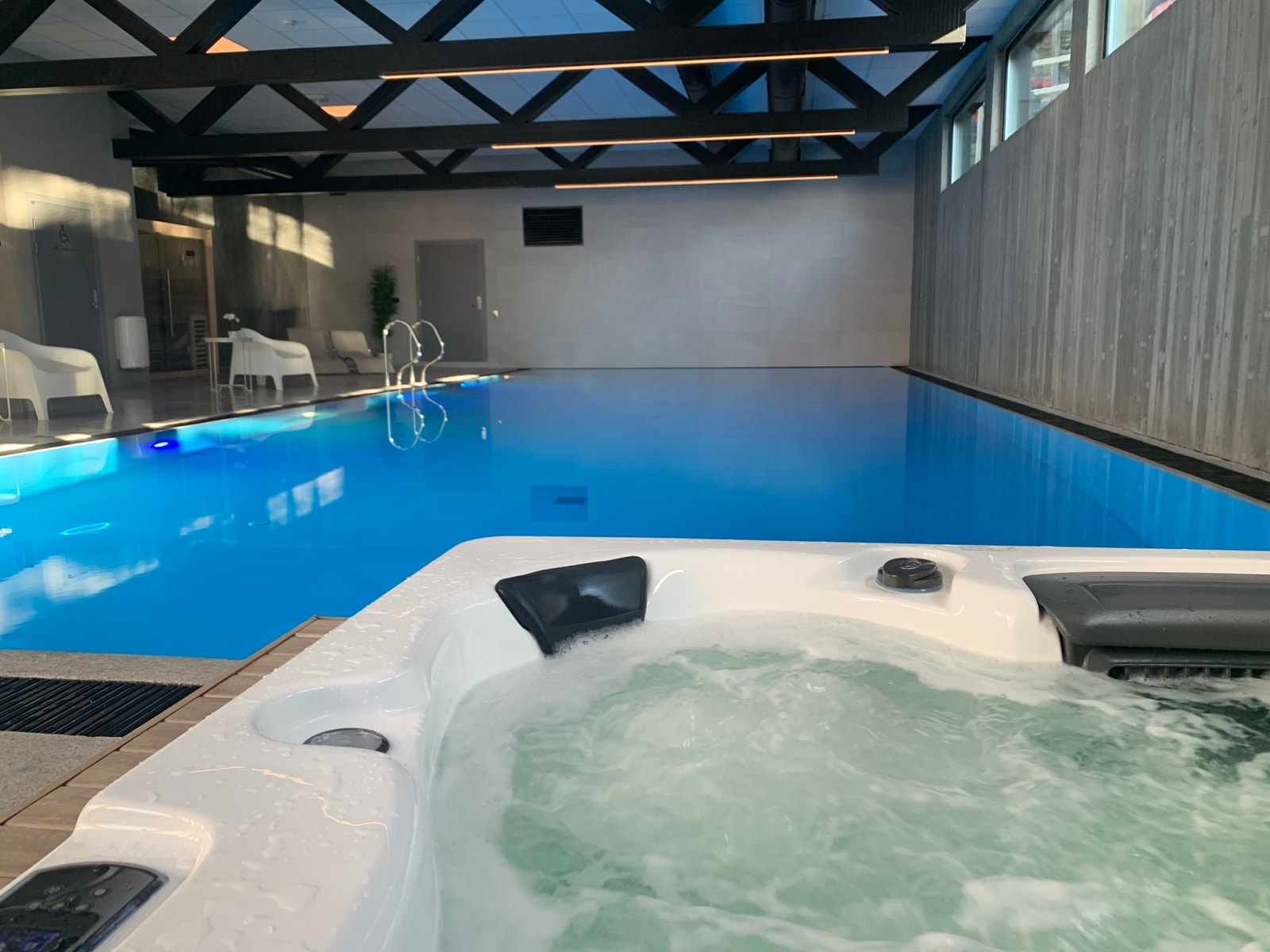 Stort boblebad Galleribilde