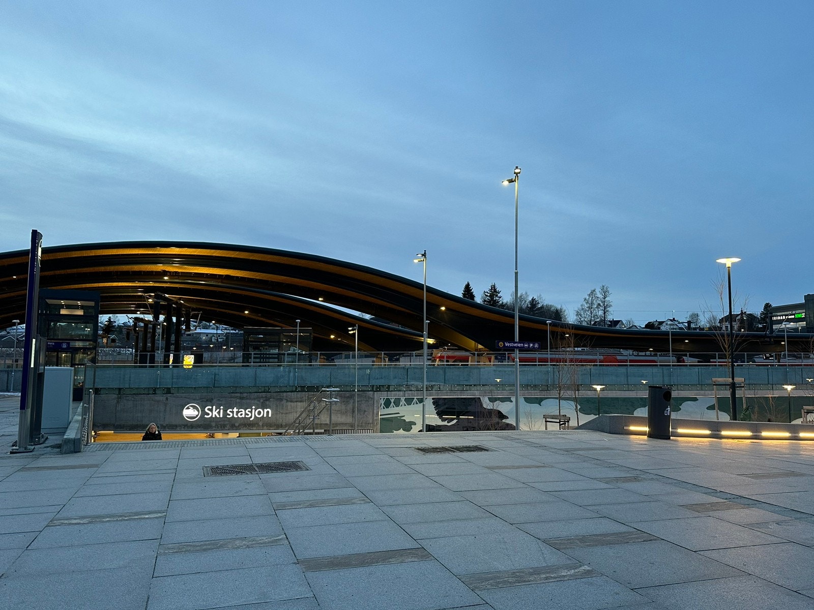 15 min gange til Ski stasjon Galleribilde