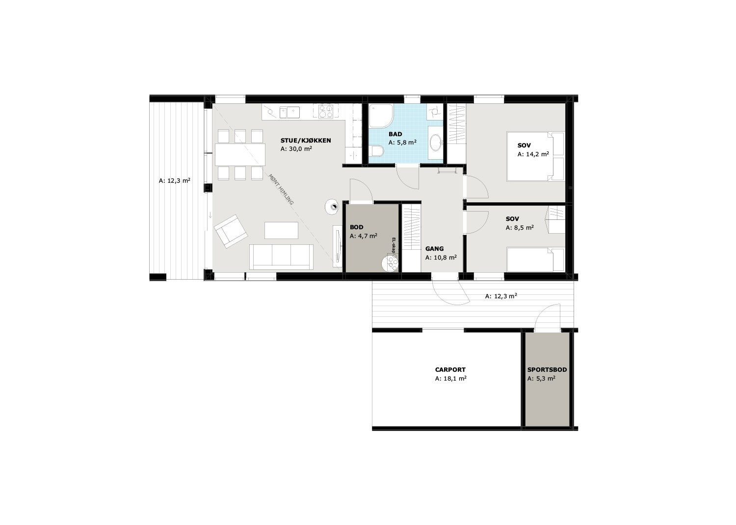 Planløsning Galleribilde