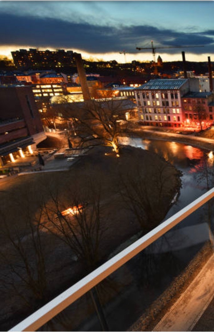 Fra balkongen Galleribilde