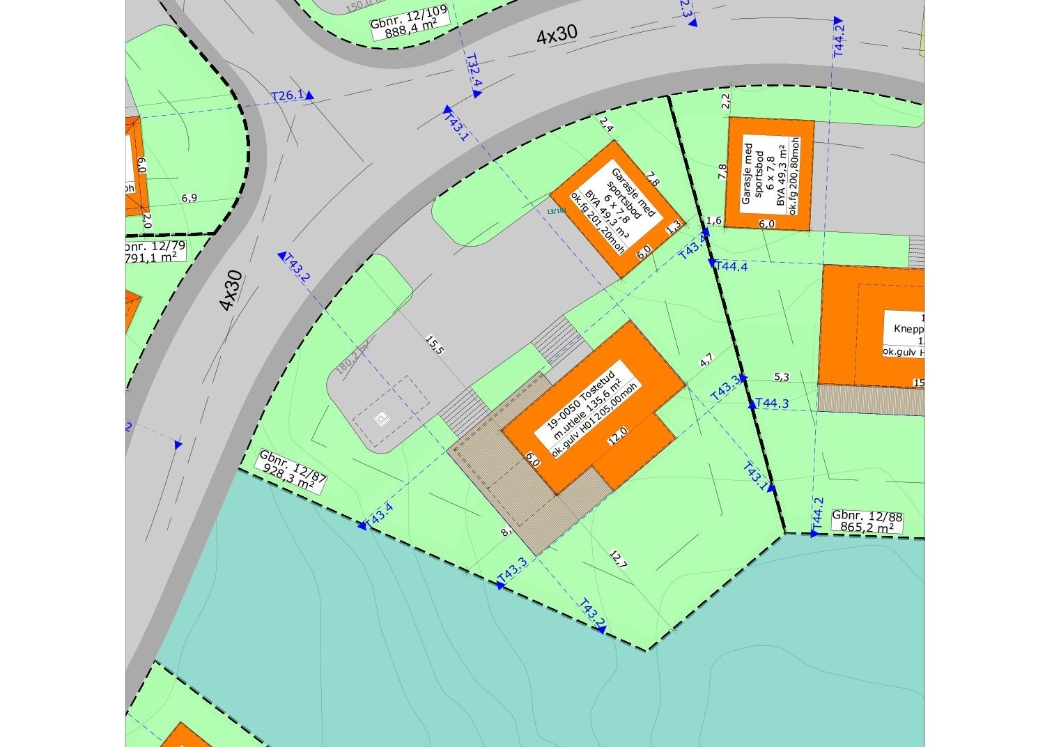 Situasjonsplan Galleribilde