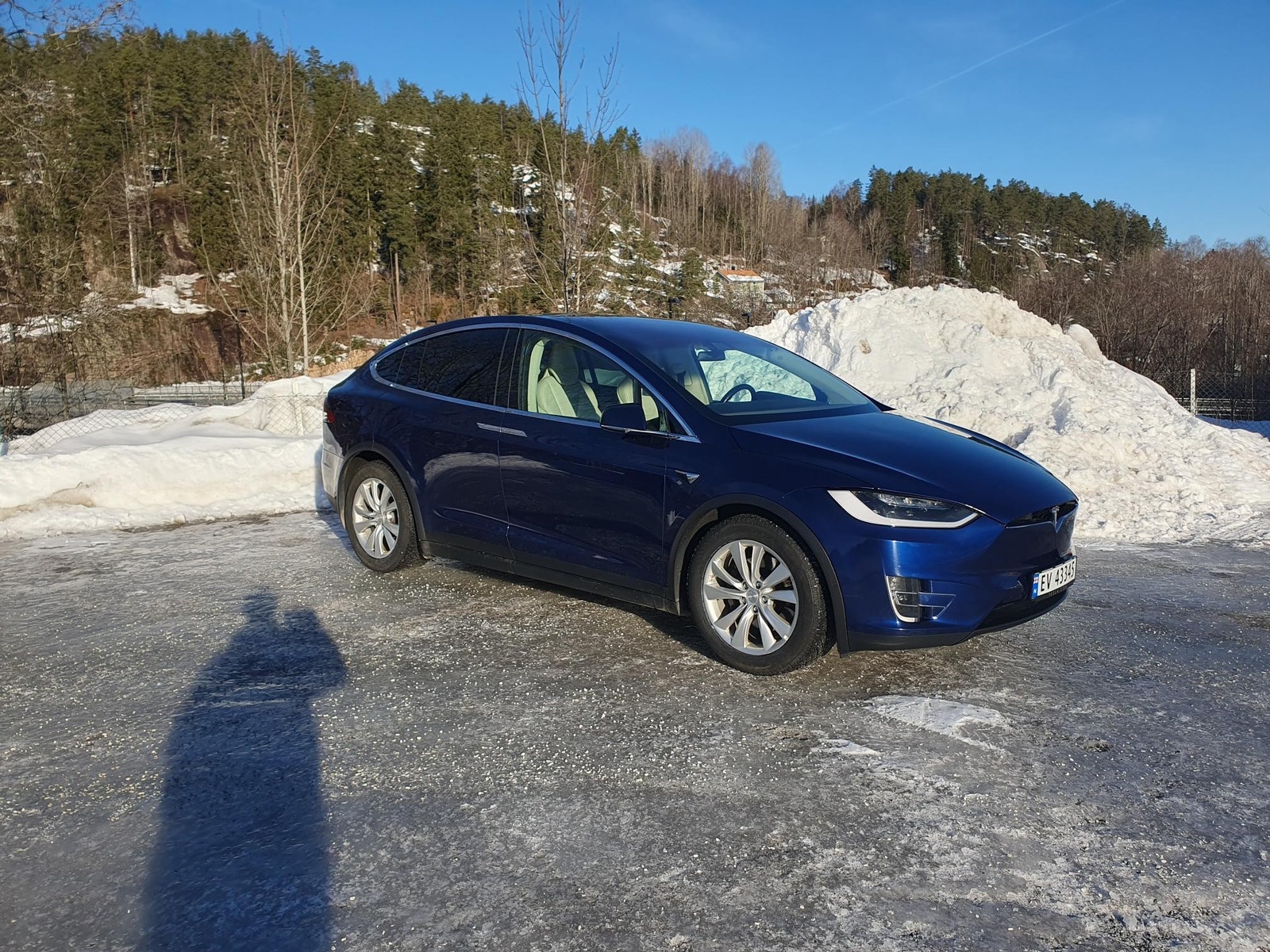 Måtte ta noen bilder i det fine været, før all snøen smeltet!!