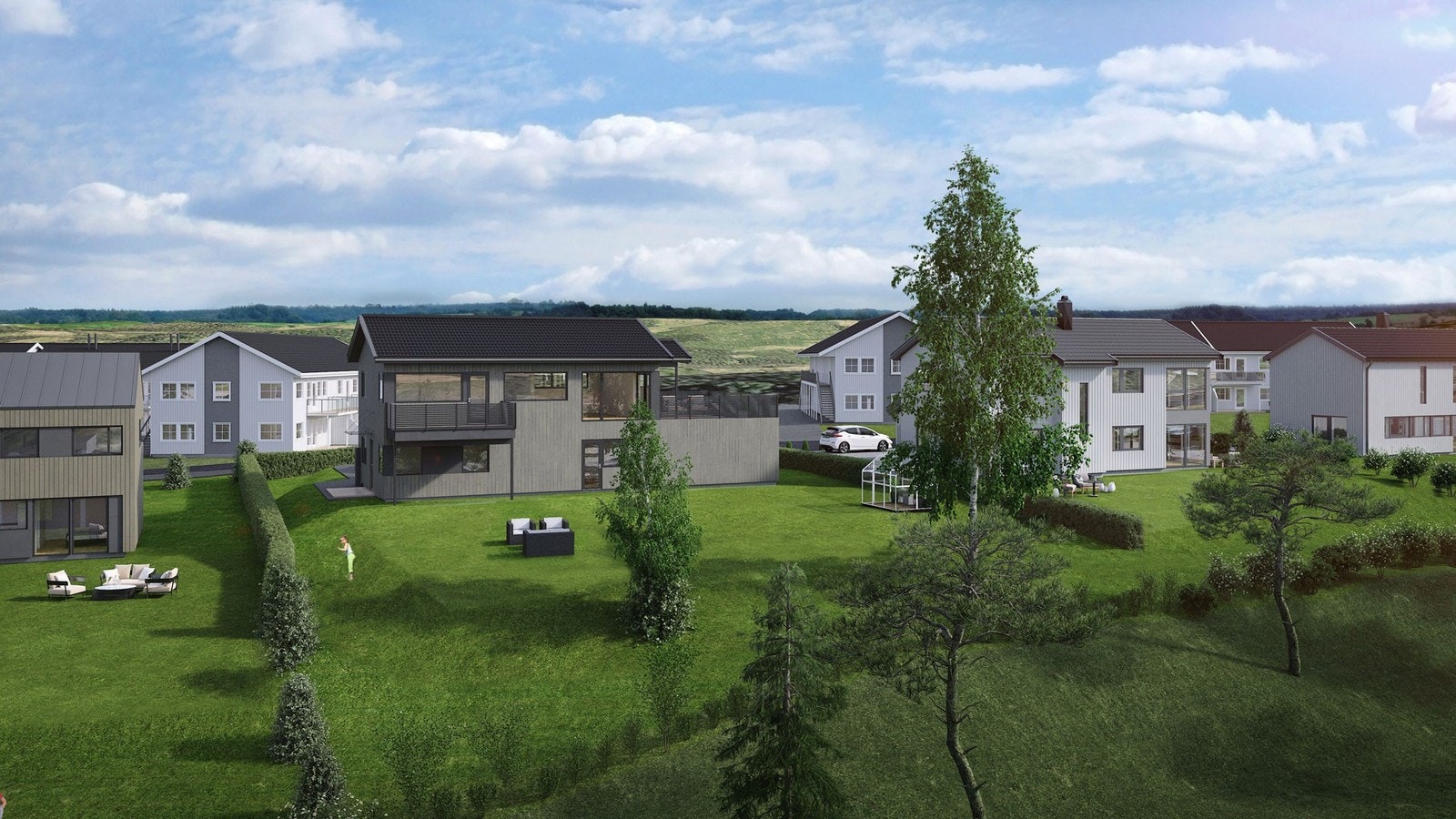 Vårt forslag på tomt 48: Funkis 808, m/utleie. Illustrasjon, avvik vil forekomme. Galleribilde