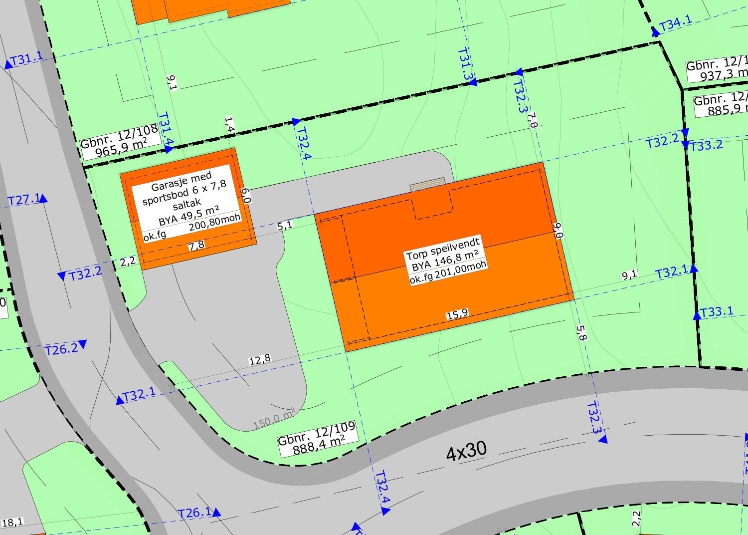 Situasjonsplan Galleribilde