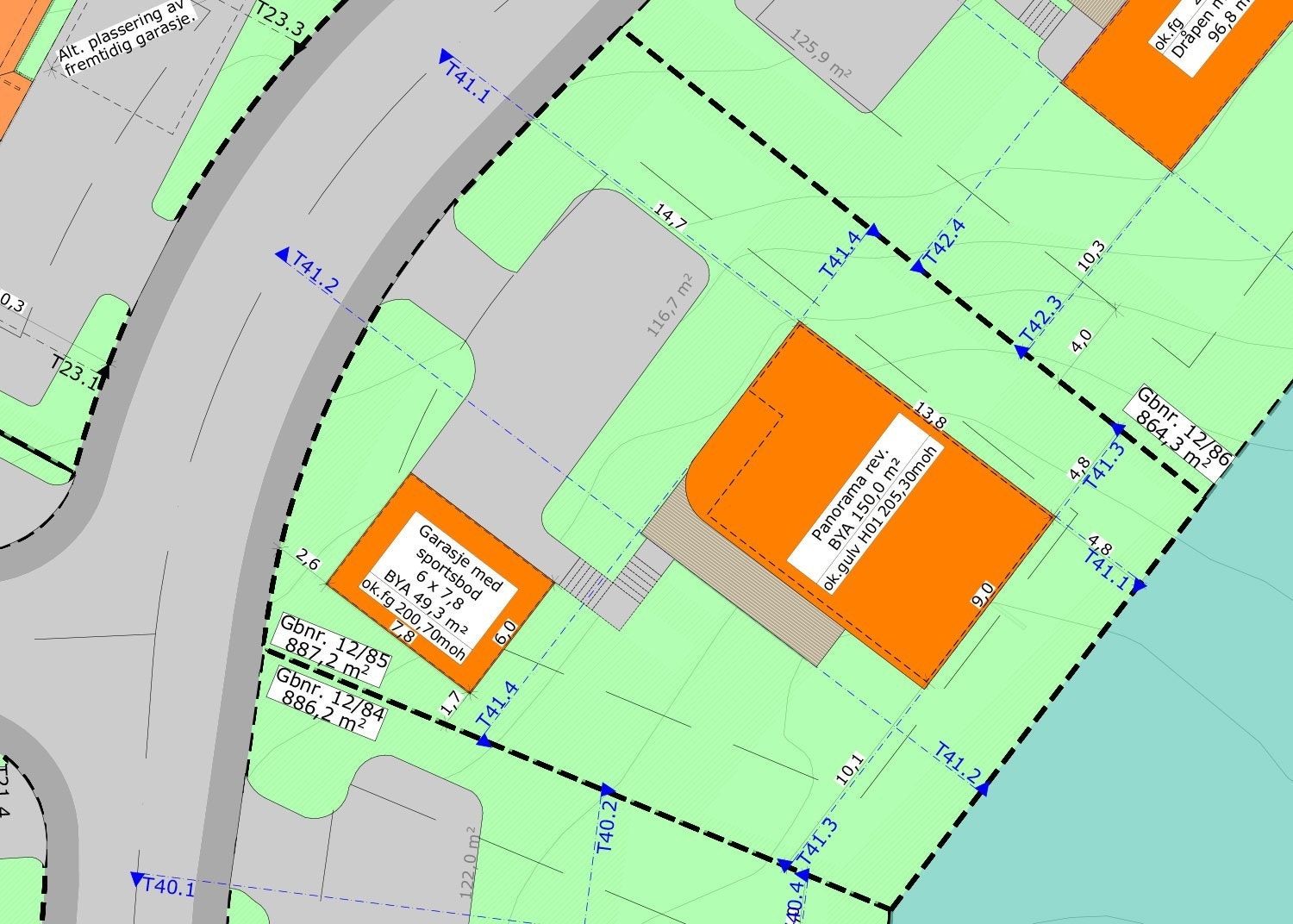 Situasjonsplan Galleribilde