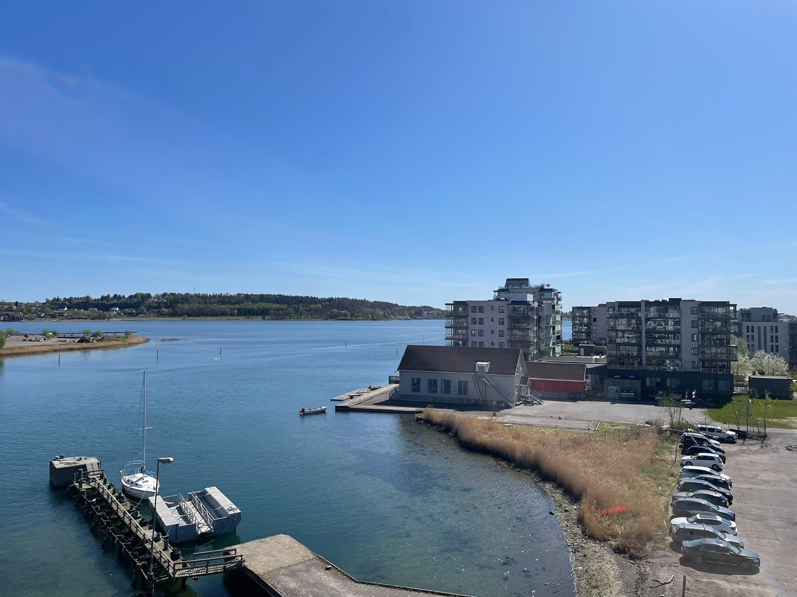 Det er utsikt inn mot innseilingen til Tønsberg. Galleribilde
