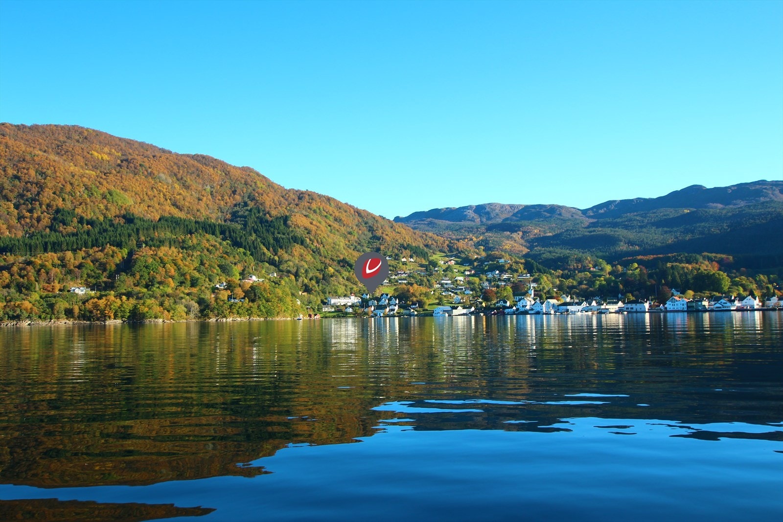 Sett fra sjøen Galleribilde