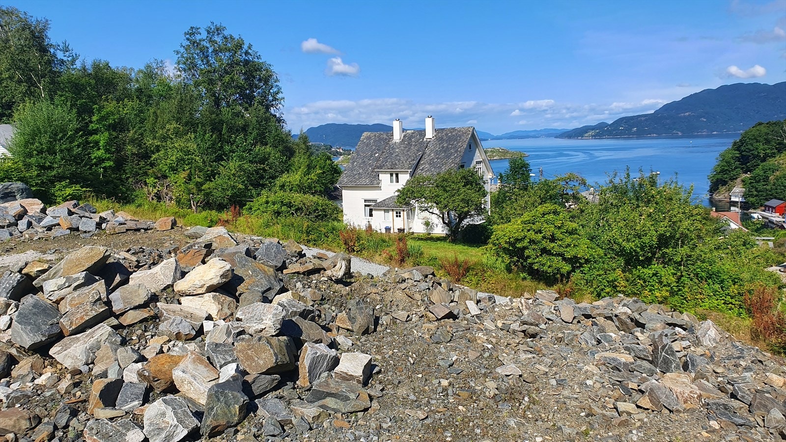 Fra tomten Galleribilde