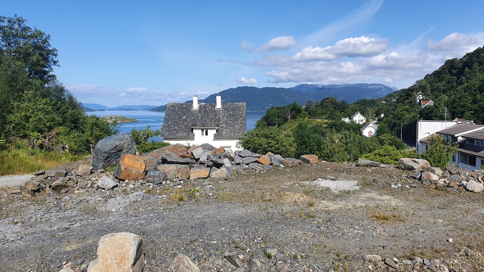 Fra tomten Galleribilde