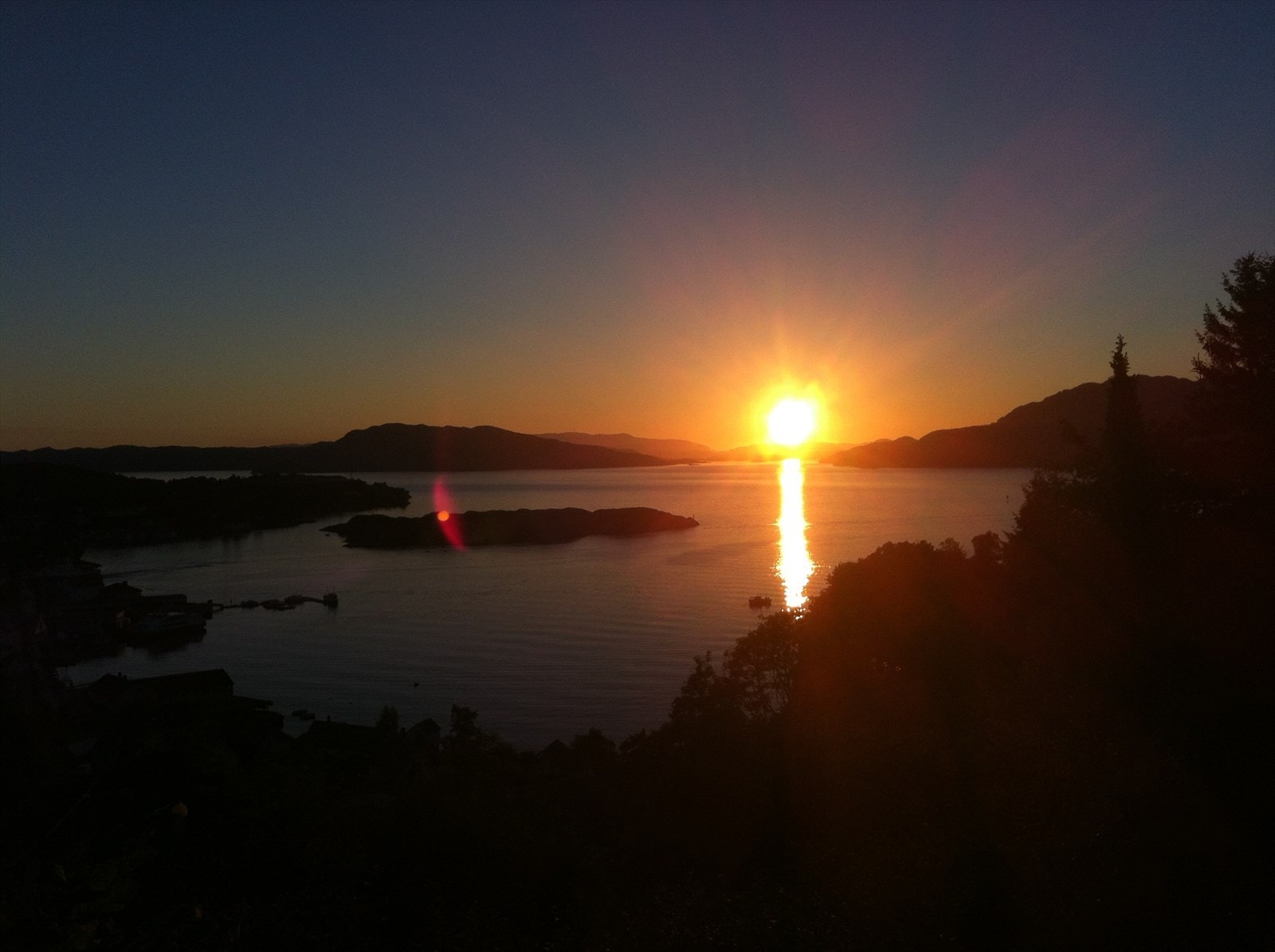 Kveldsbilde Galleribilde