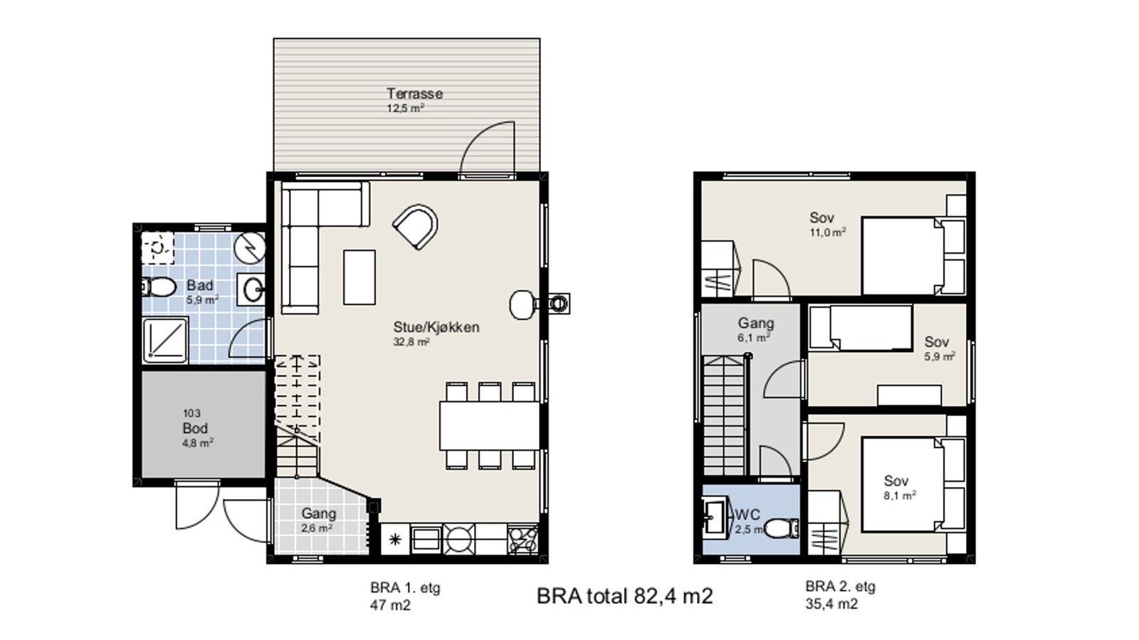 Plantegn Øst Galleribilde