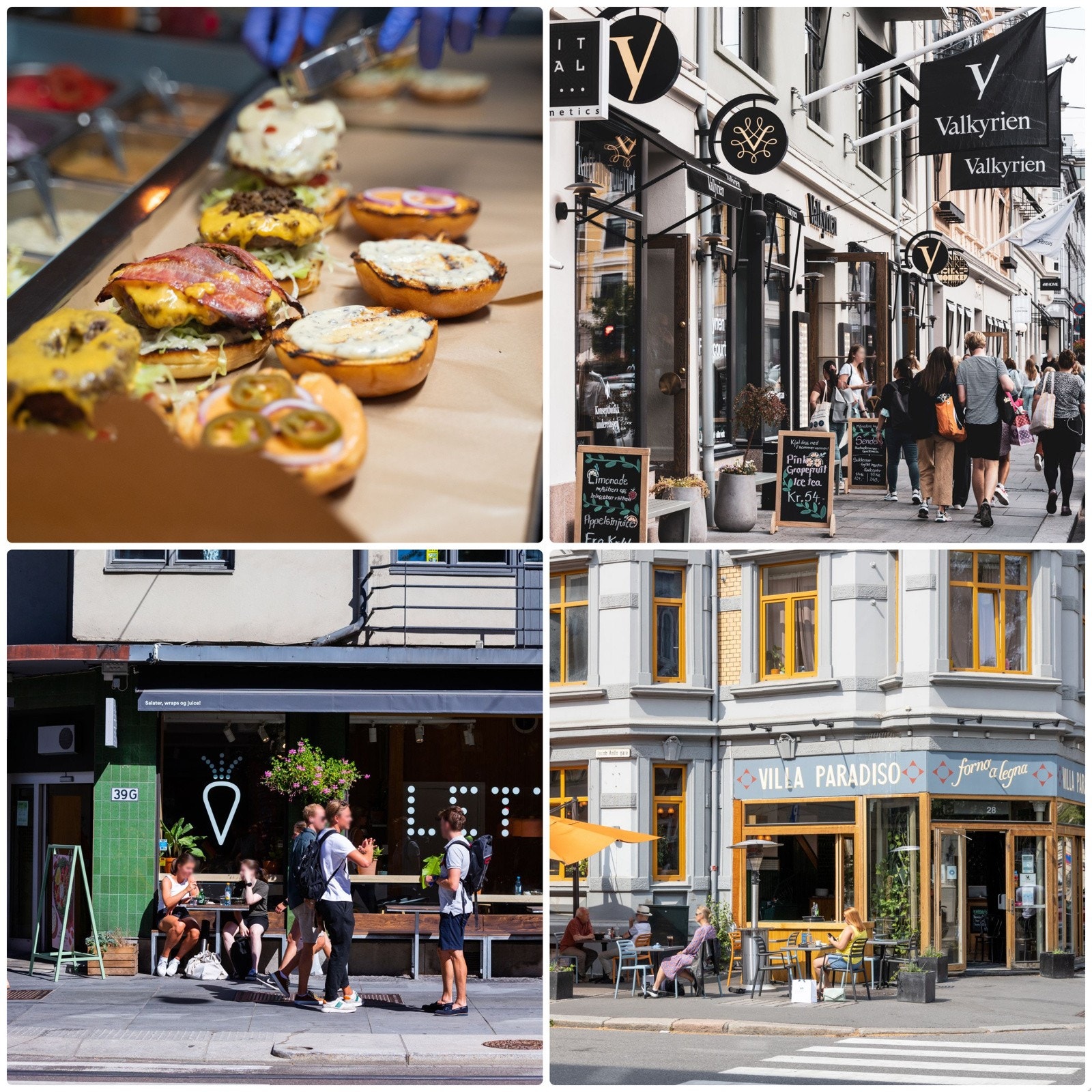 Nærområde - Bogstadveien med et rikt utvalg butikker, kaféer og restauranter. Galleribilde