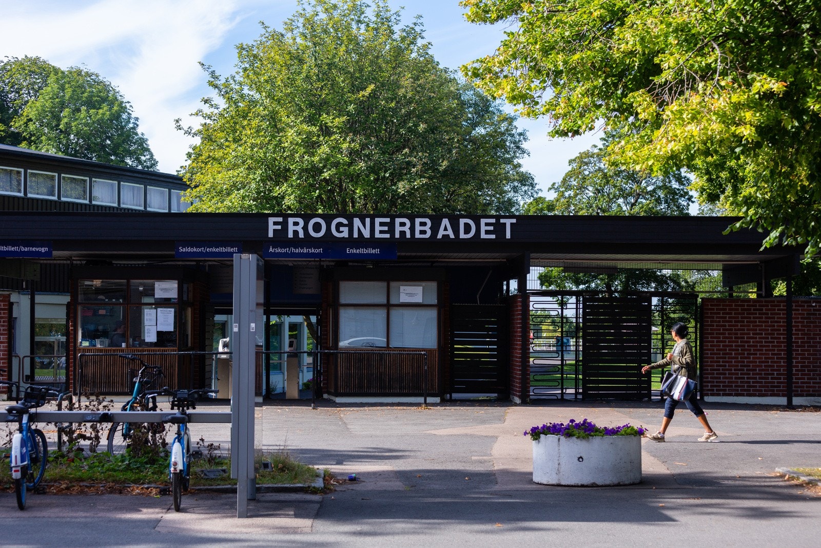 Nærområdet - Frognerbadet. Galleribilde