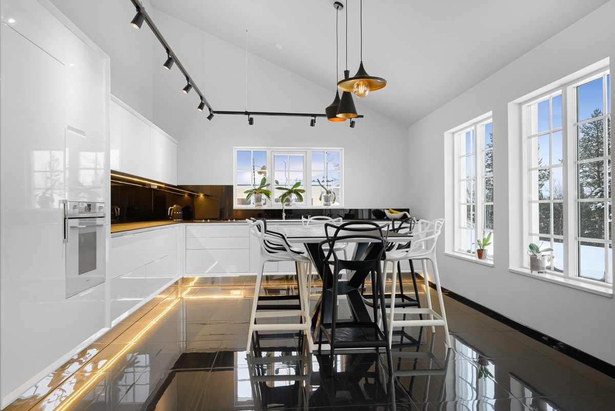 Elegant kjøkken Galleribilde