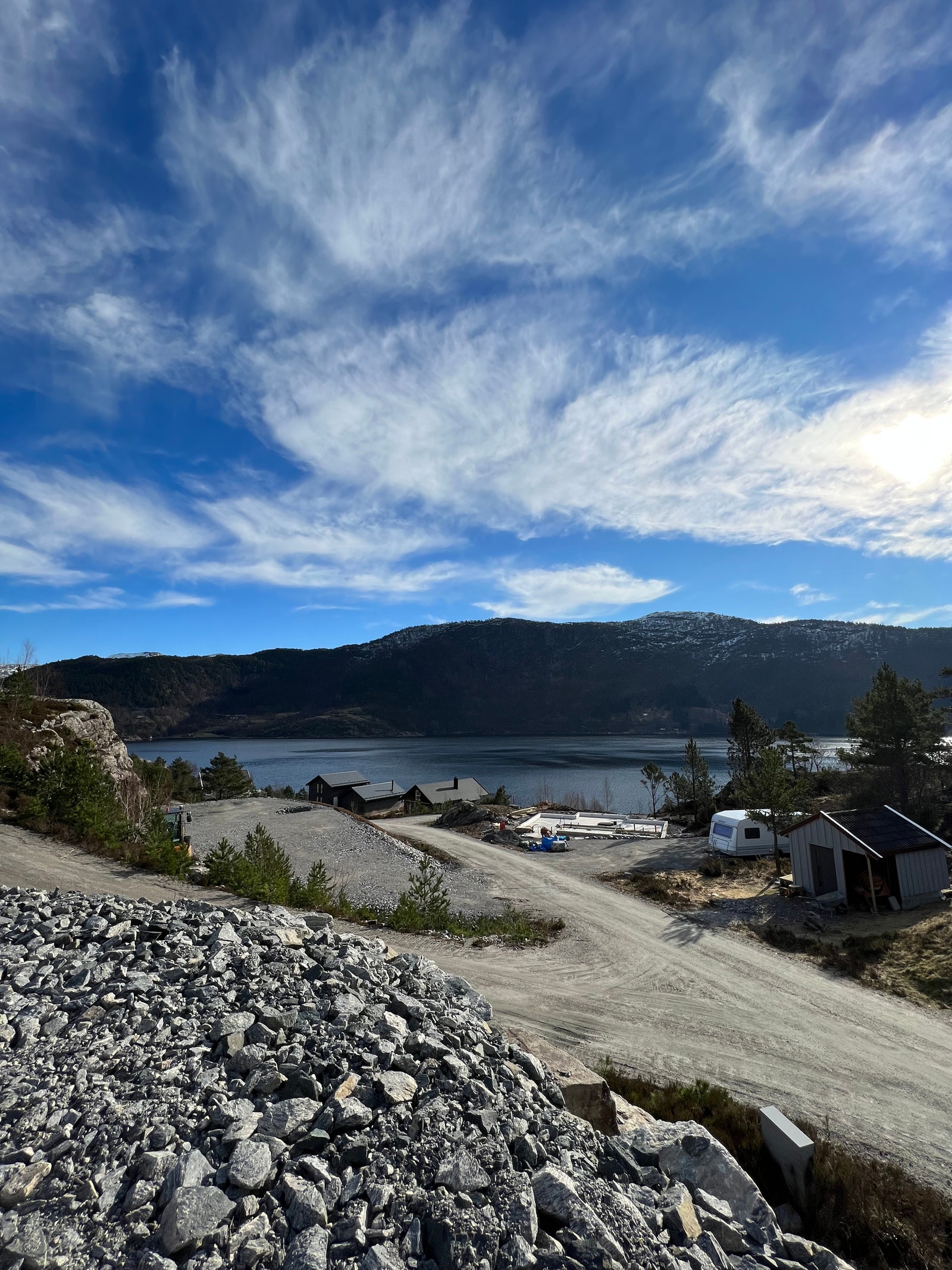 Bilde tatt fra tomt Galleribilde