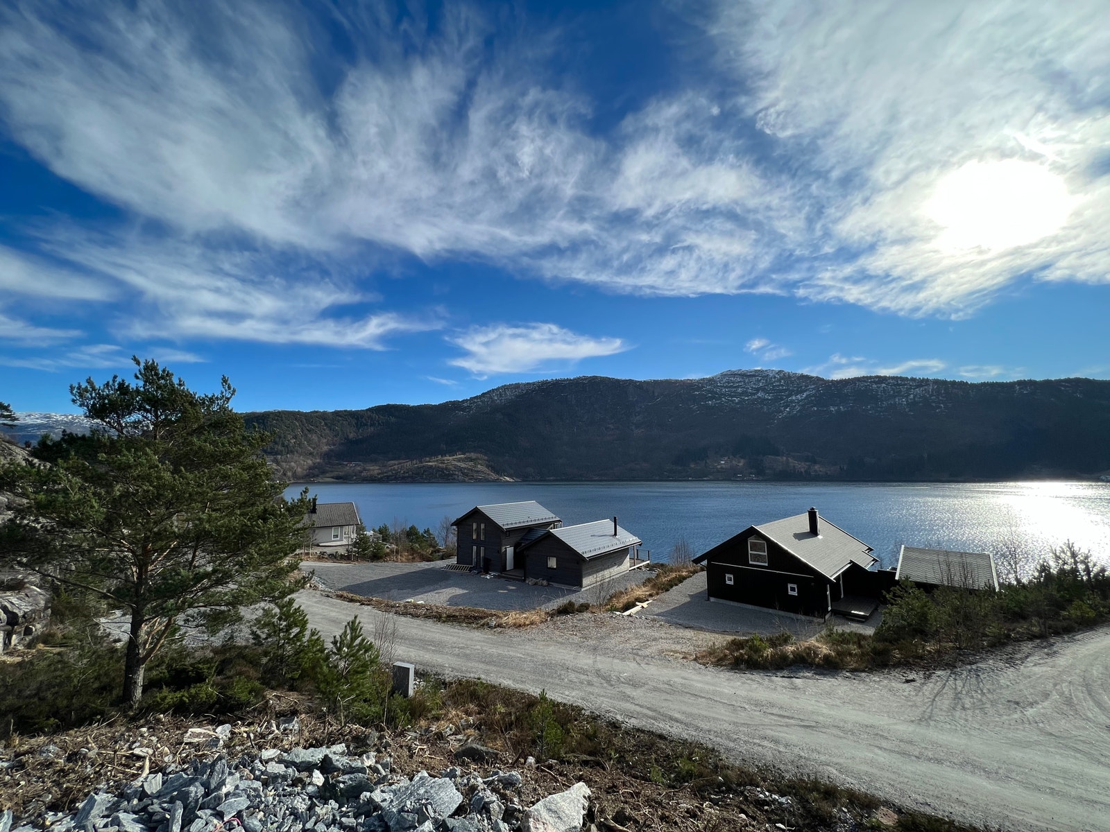 Flott utsikt utover Sandnesosen Galleribilde