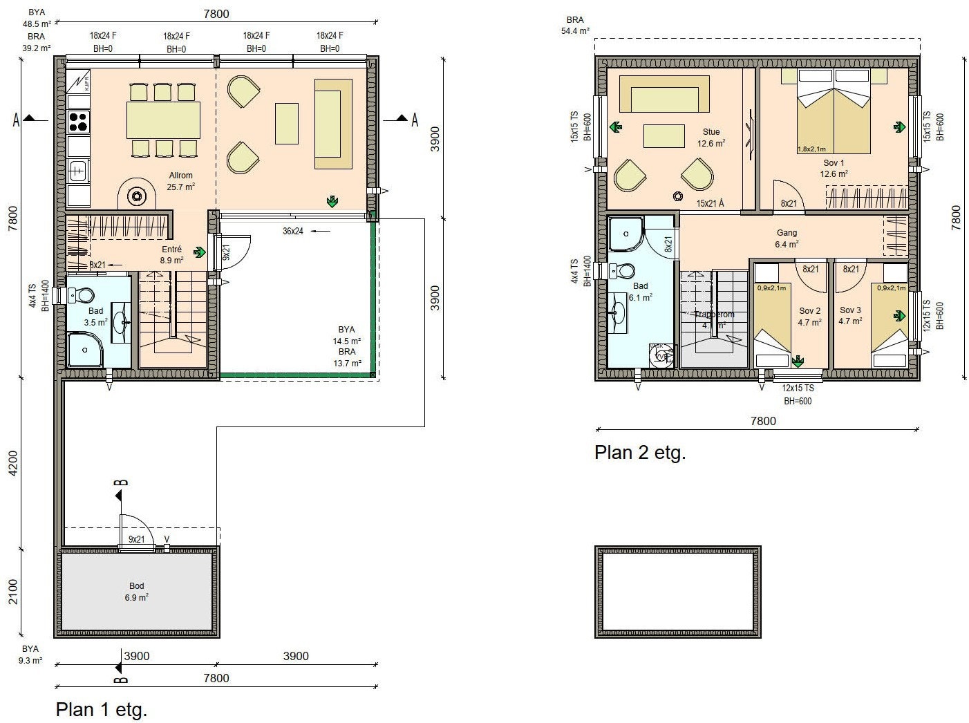 Planløysning Lauritz (mindre avvik kan forekomme) Galleribilde