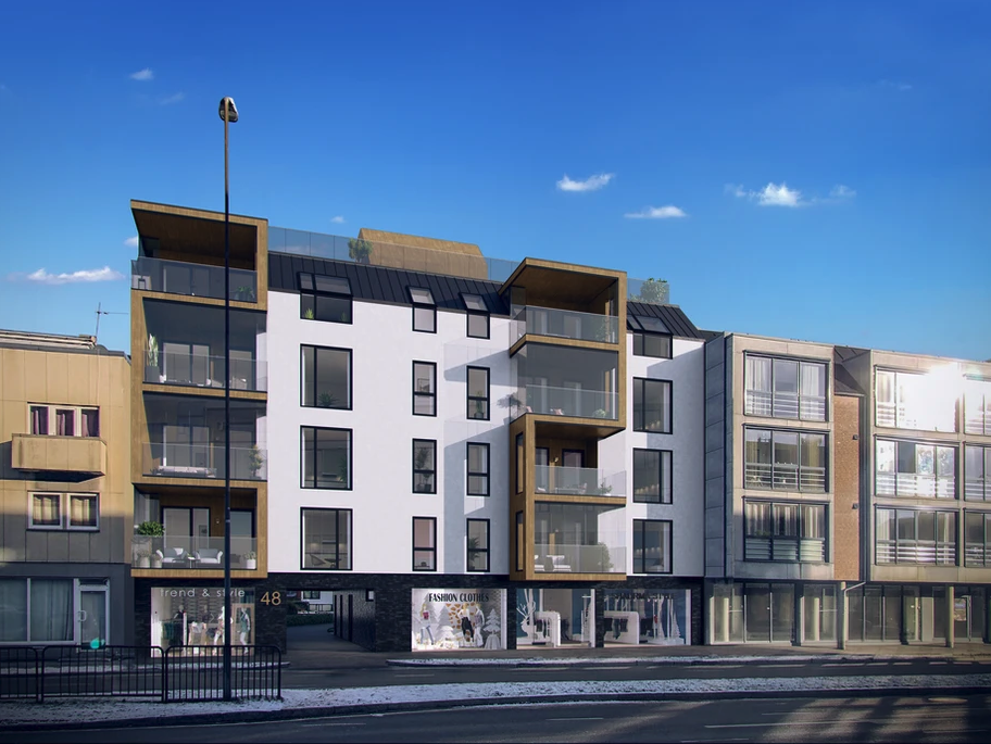 Fasade mot Festningsgata Galleribilde