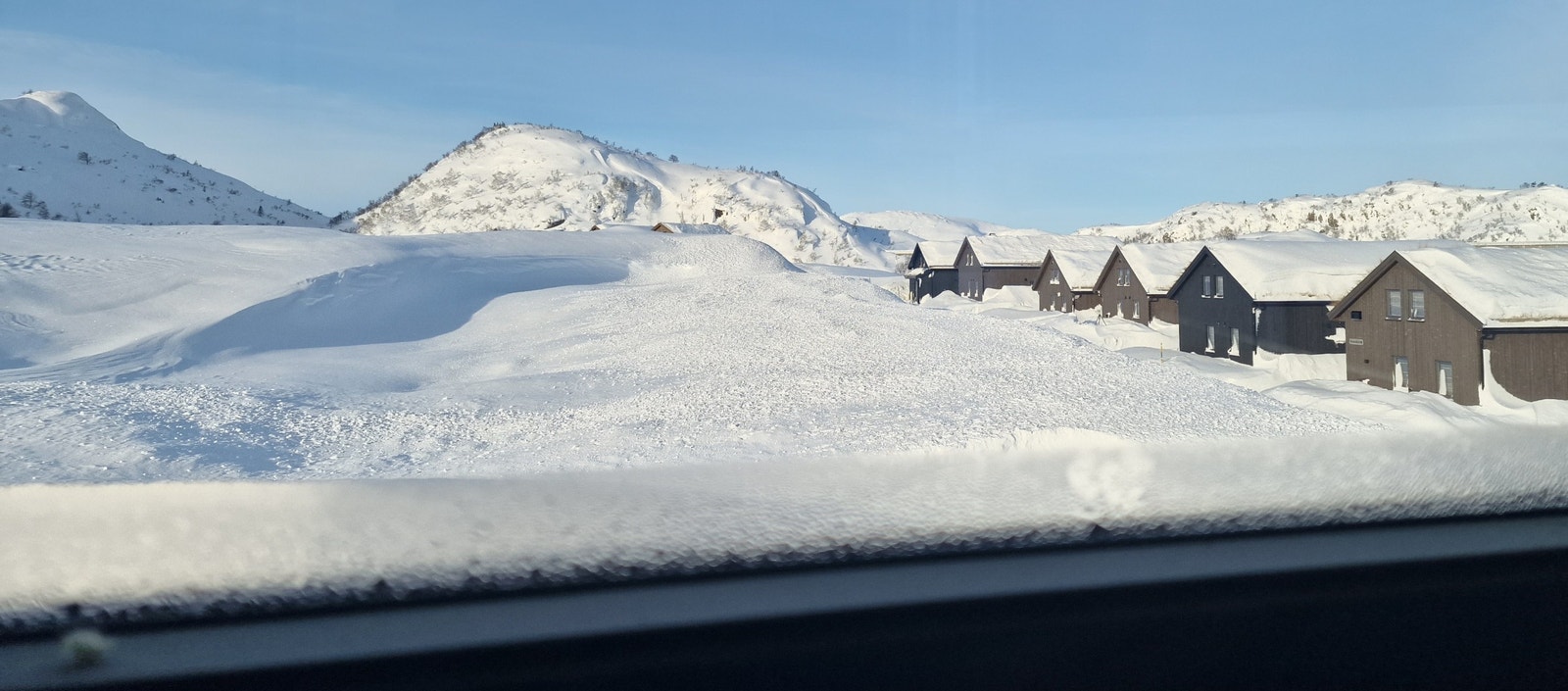 Utsikt fra stue, 2. februar Galleribilde