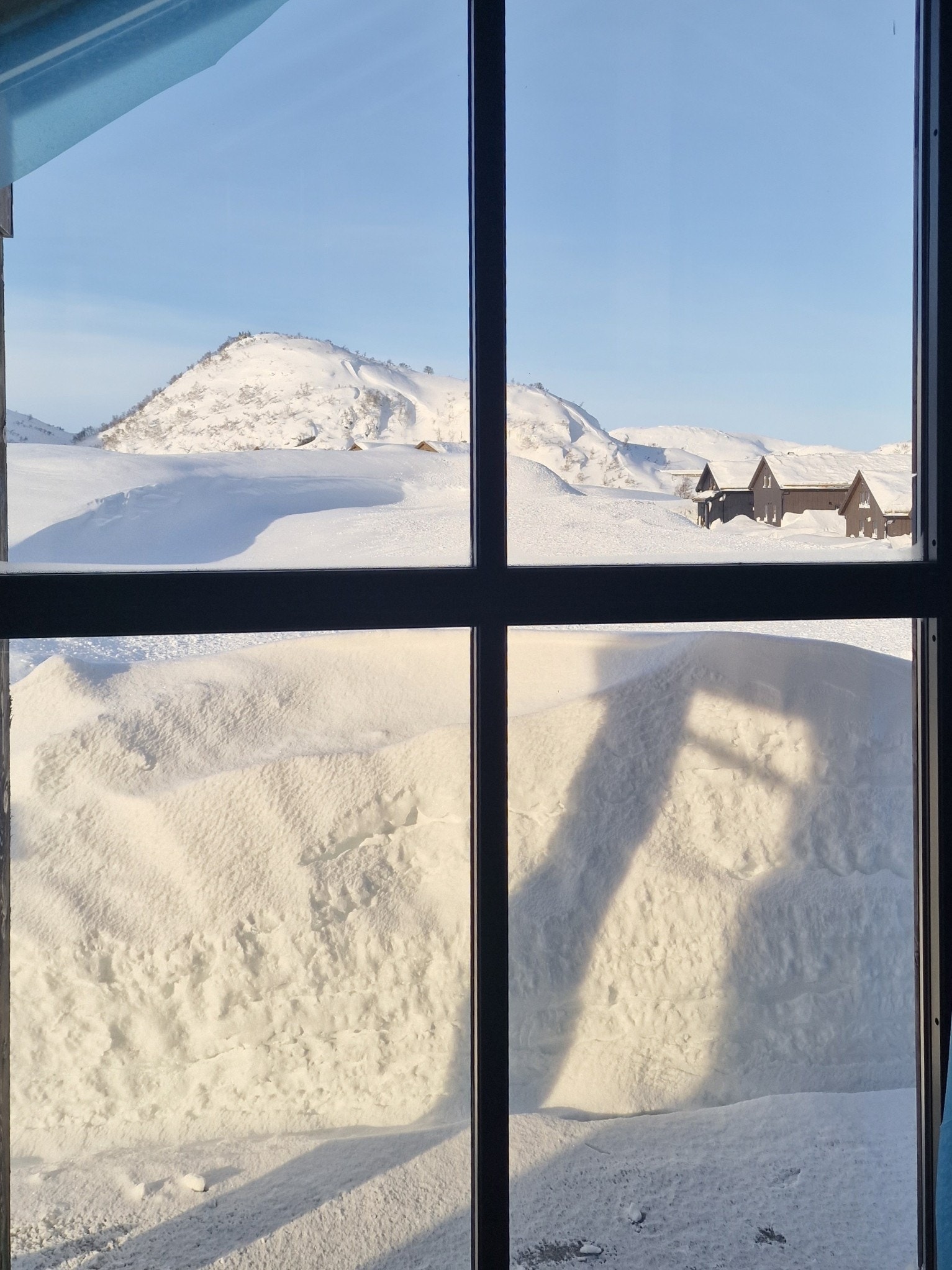 Utsikt fra stue, 2. februar Galleribilde