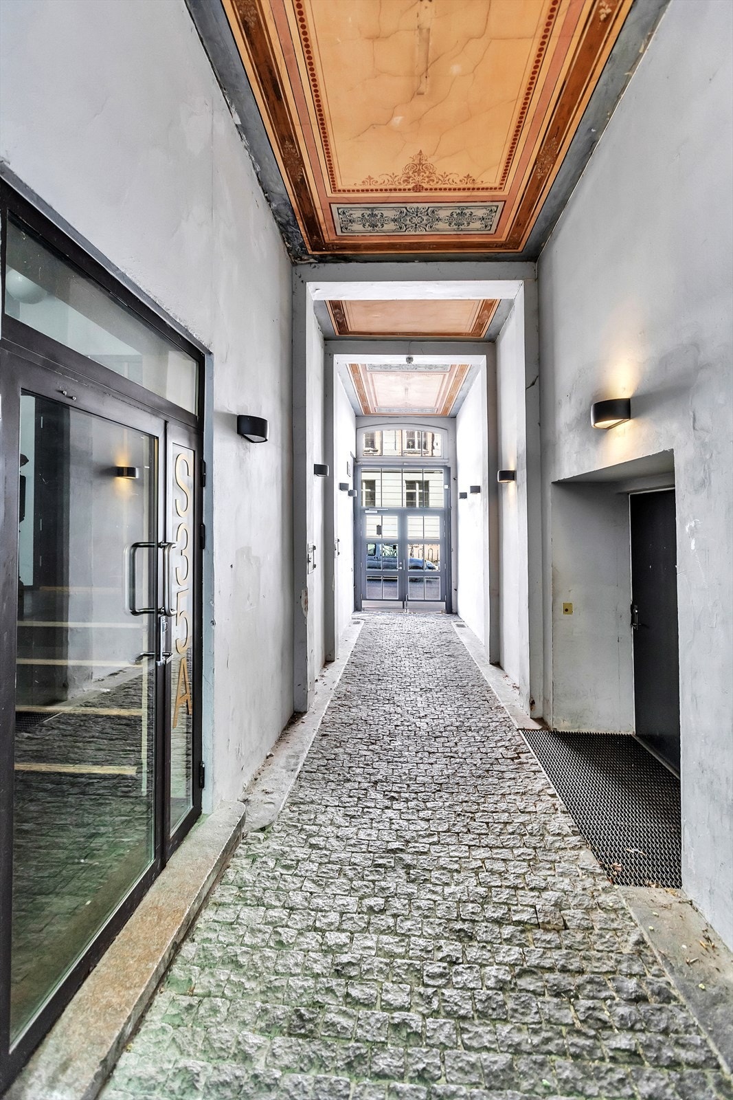 Inngangspartiet til Sporveisgata 35. Galleribilde