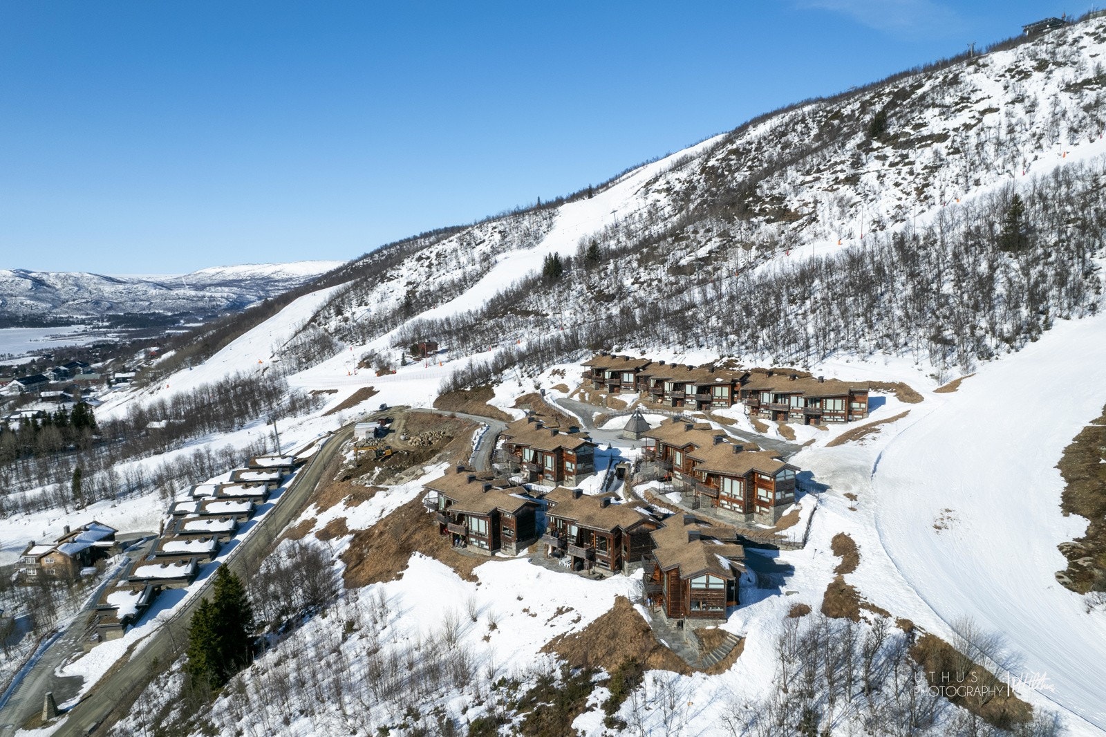 Flott beliggende midt i alpinbakken Galleribilde