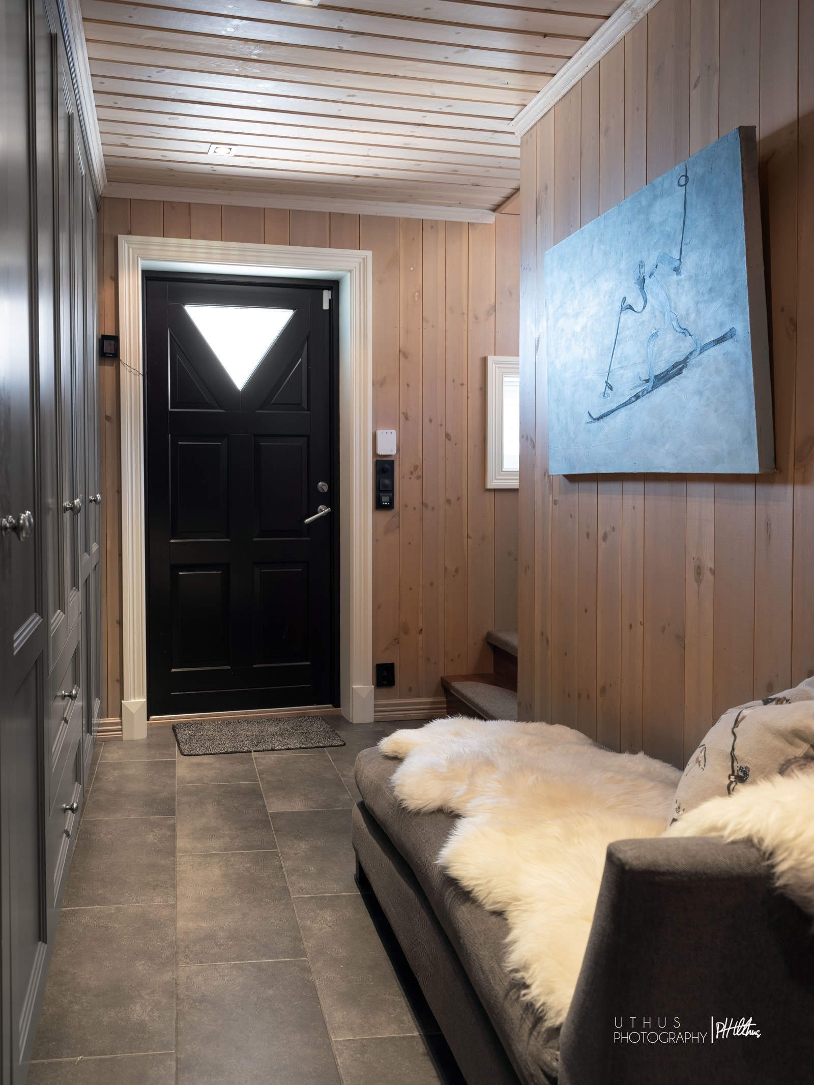 Fra underetasjen er det også egen utgang Galleribilde