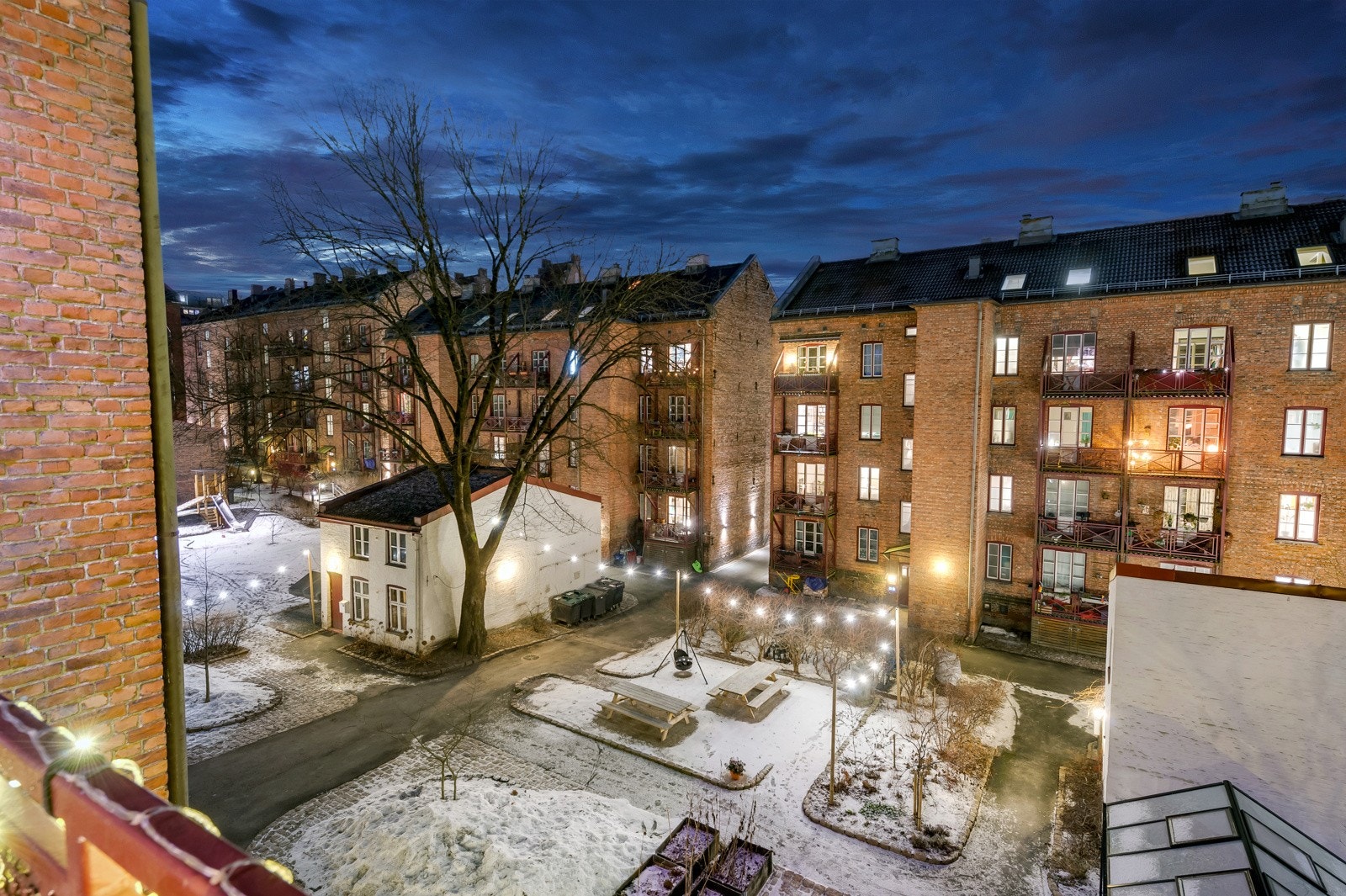 Kveldsidyll. Galleribilde