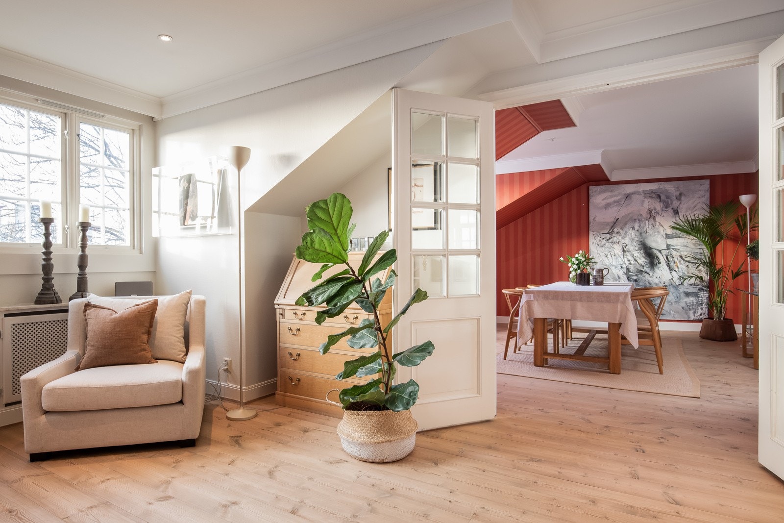 Fra stuen mot spisestuen Galleribilde