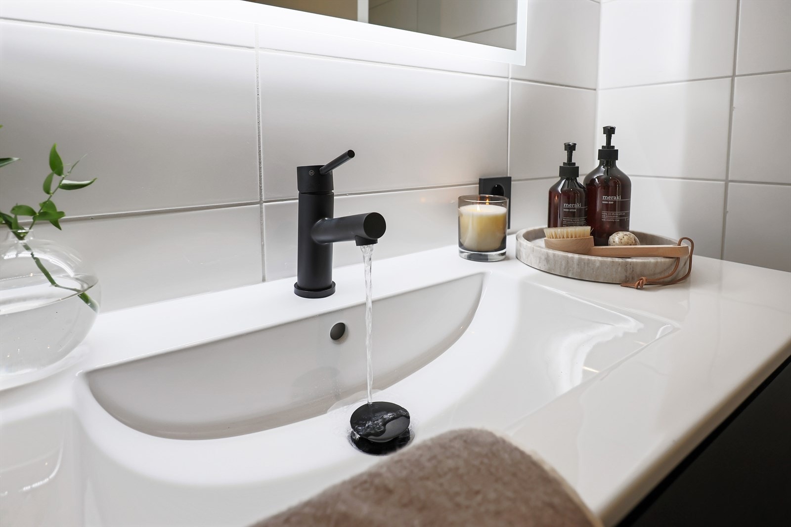 Detalj fra bad i 2. etg. Galleribilde