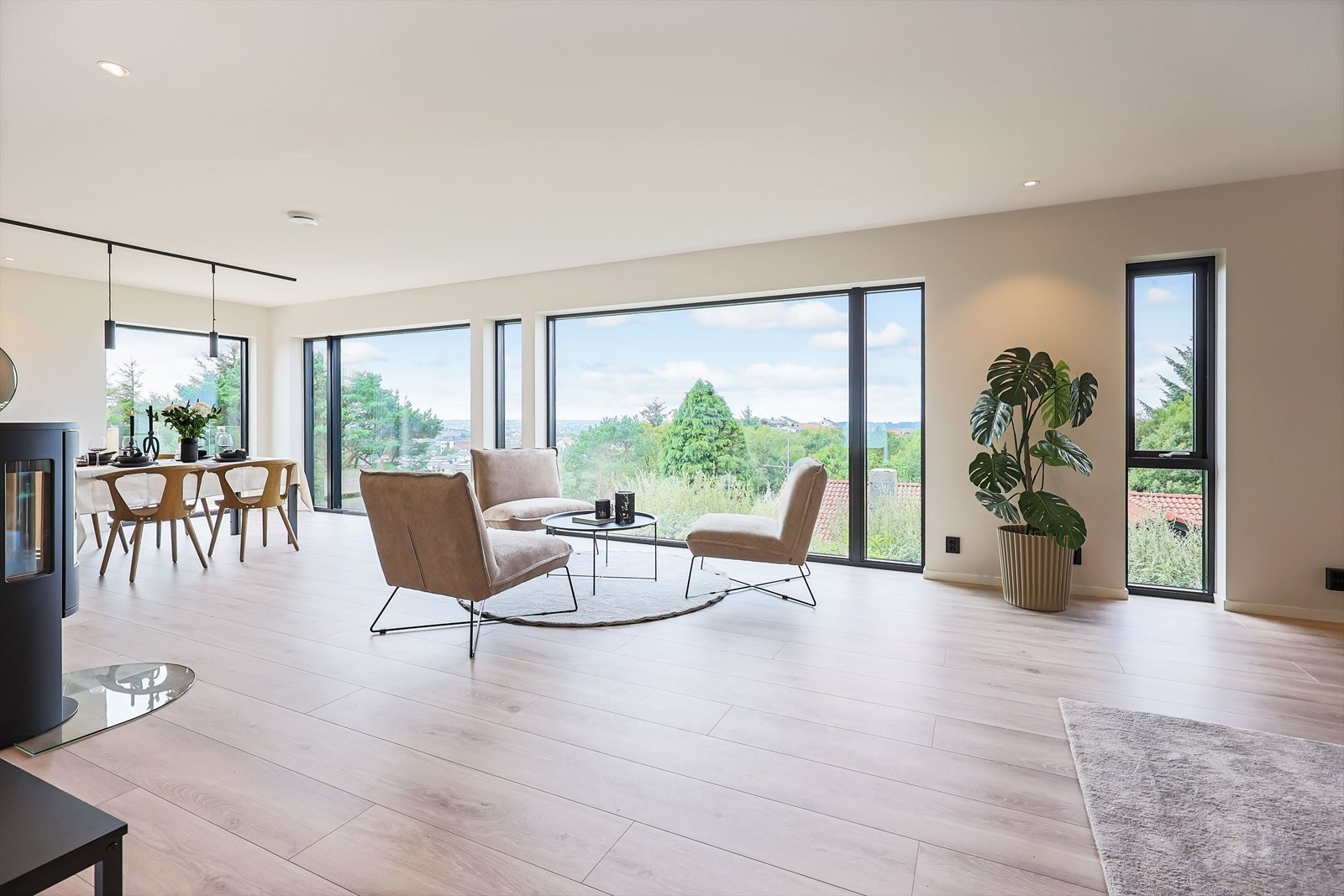 Boligen er totalrenovert både innvendig og utvendig det siste året Galleribilde