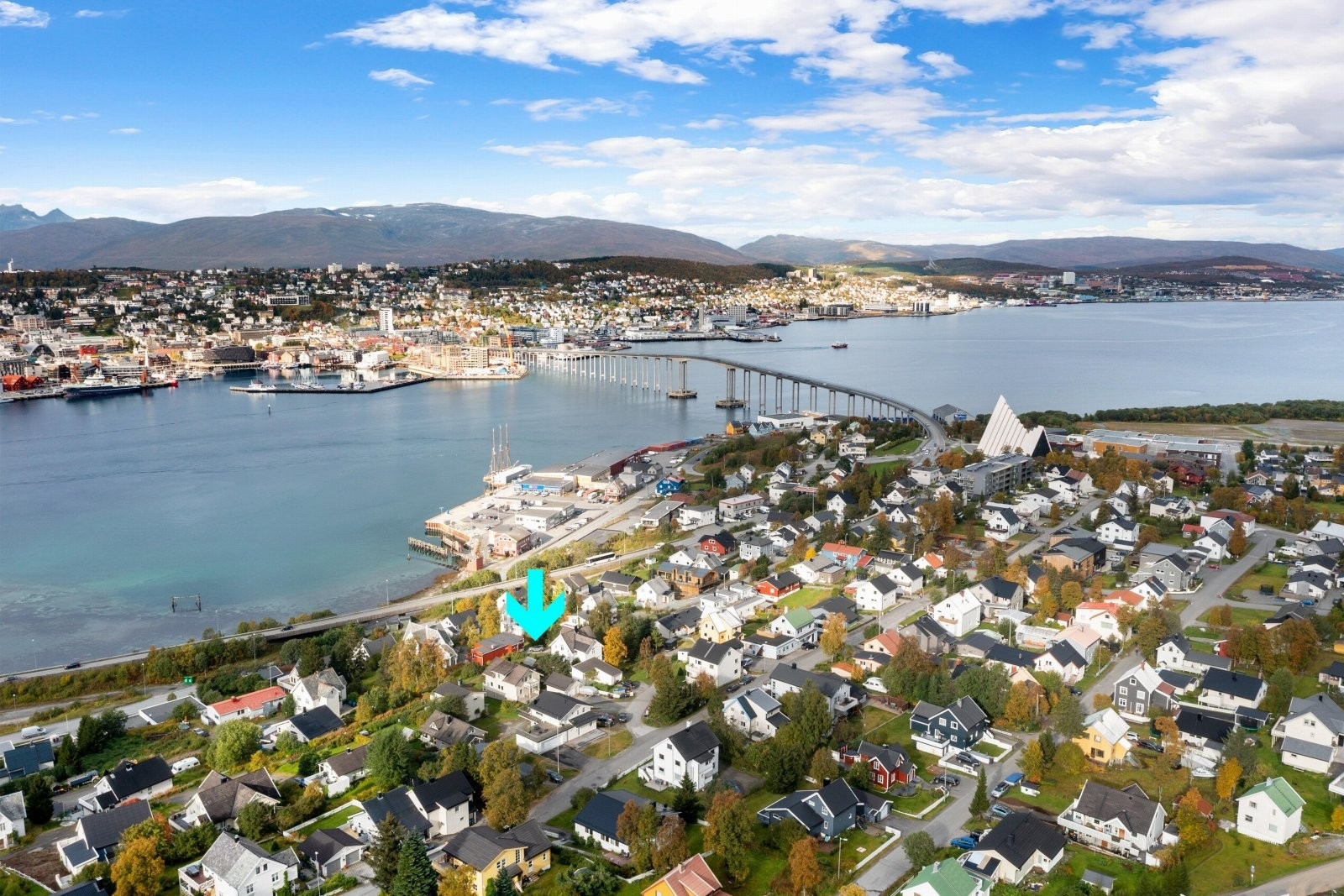 Kort veg over til Tromsøya