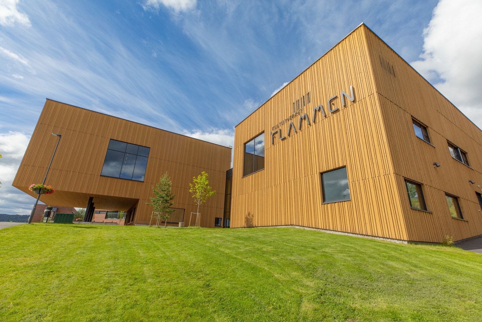 Kulturverket Flammen. Galleribilde