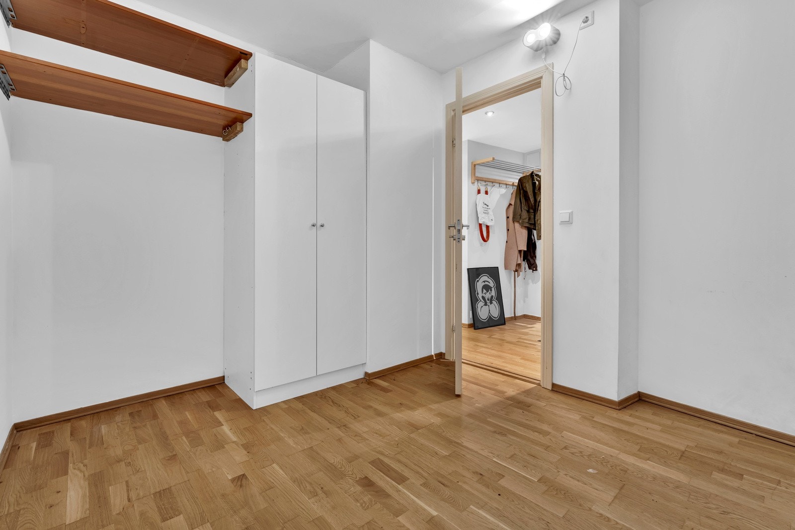 Hvis man ikke behøver alle fire soverommene kan leiligheten enkelt endres tilbake. Galleribilde