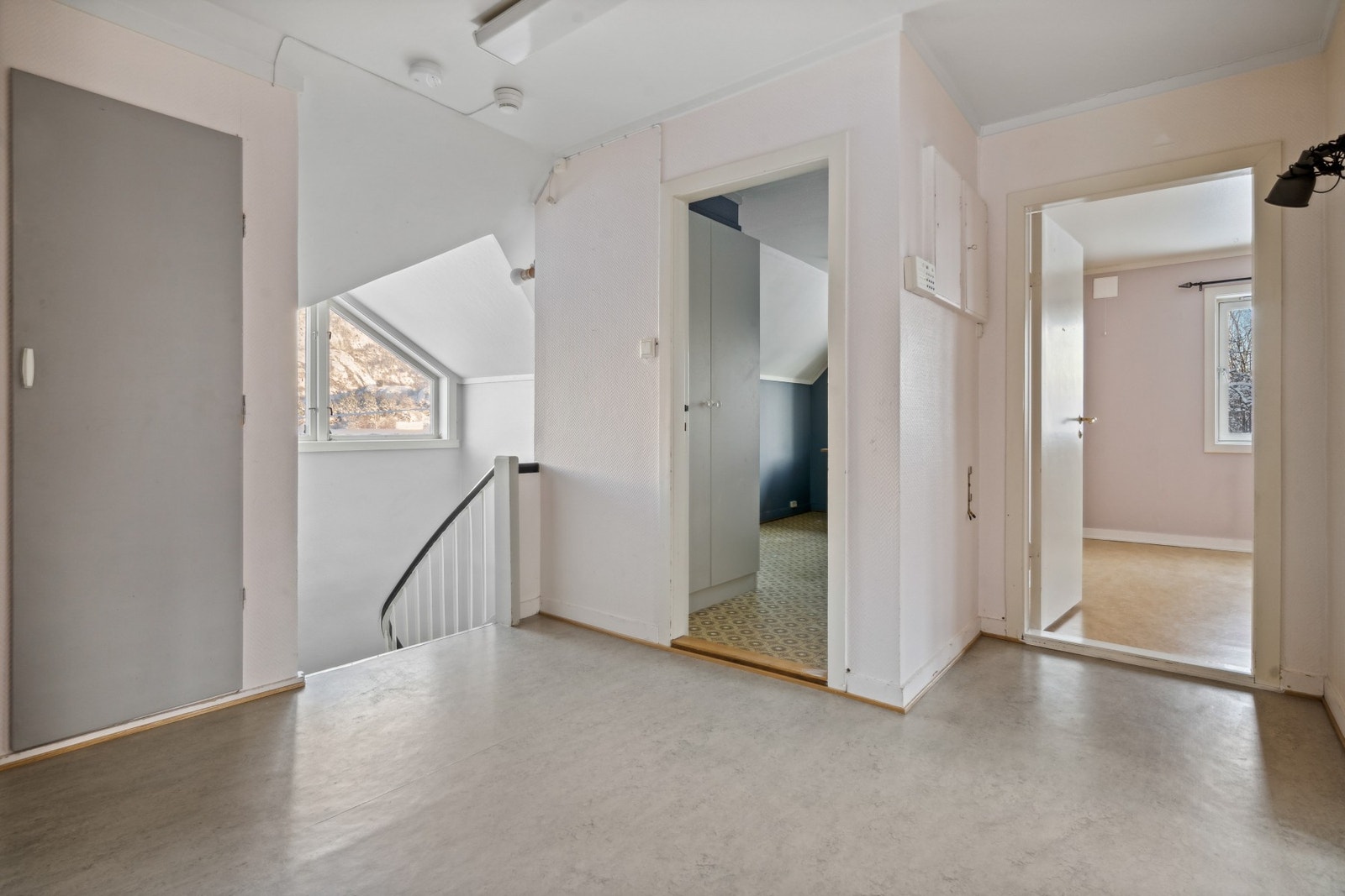 Vi beveger oss opp til loftet Galleribilde