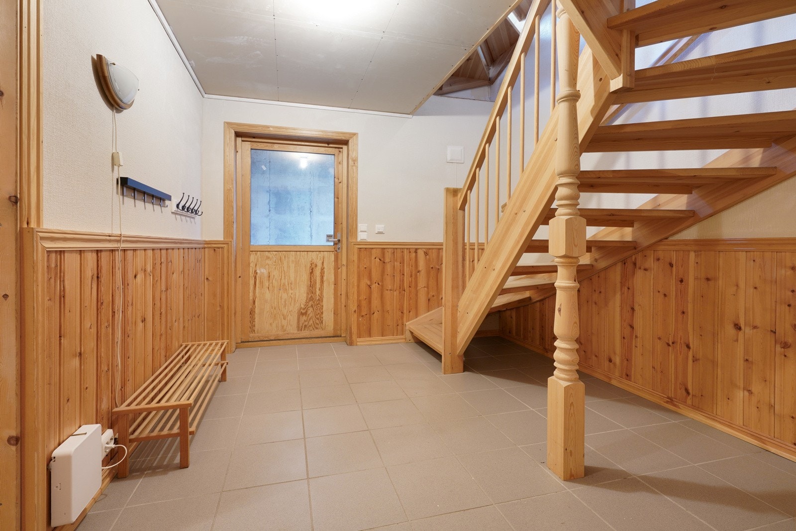 Gang i kjeller. Galleribilde