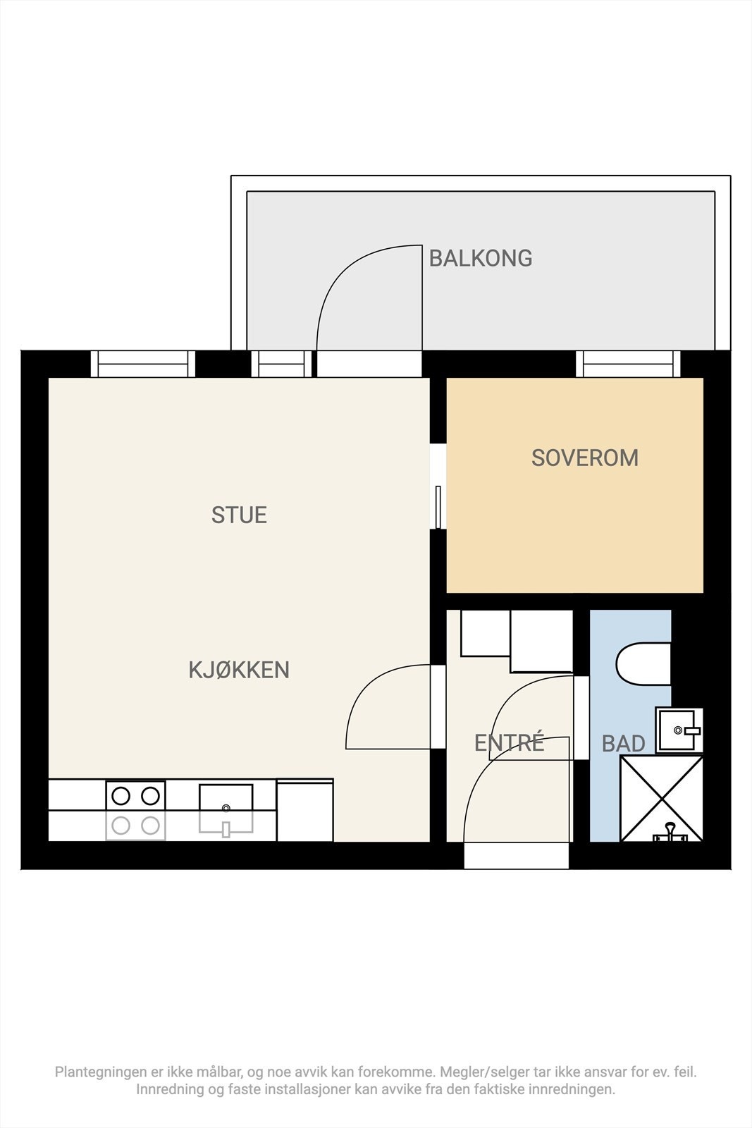 Alternativ plantegning Galleribilde