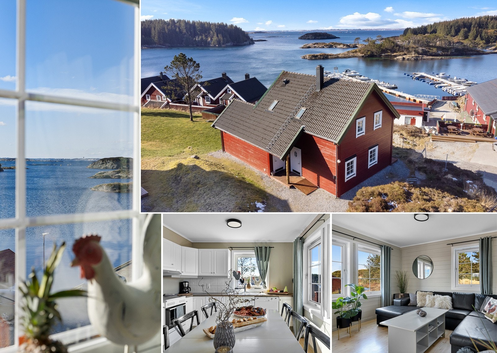 Kvalheimsneset ligger nordvest i Alver kommune. En lun og trygg vik, men utenfor ligger fjord, utallige holmer og skjær og storhavet Galleribilde