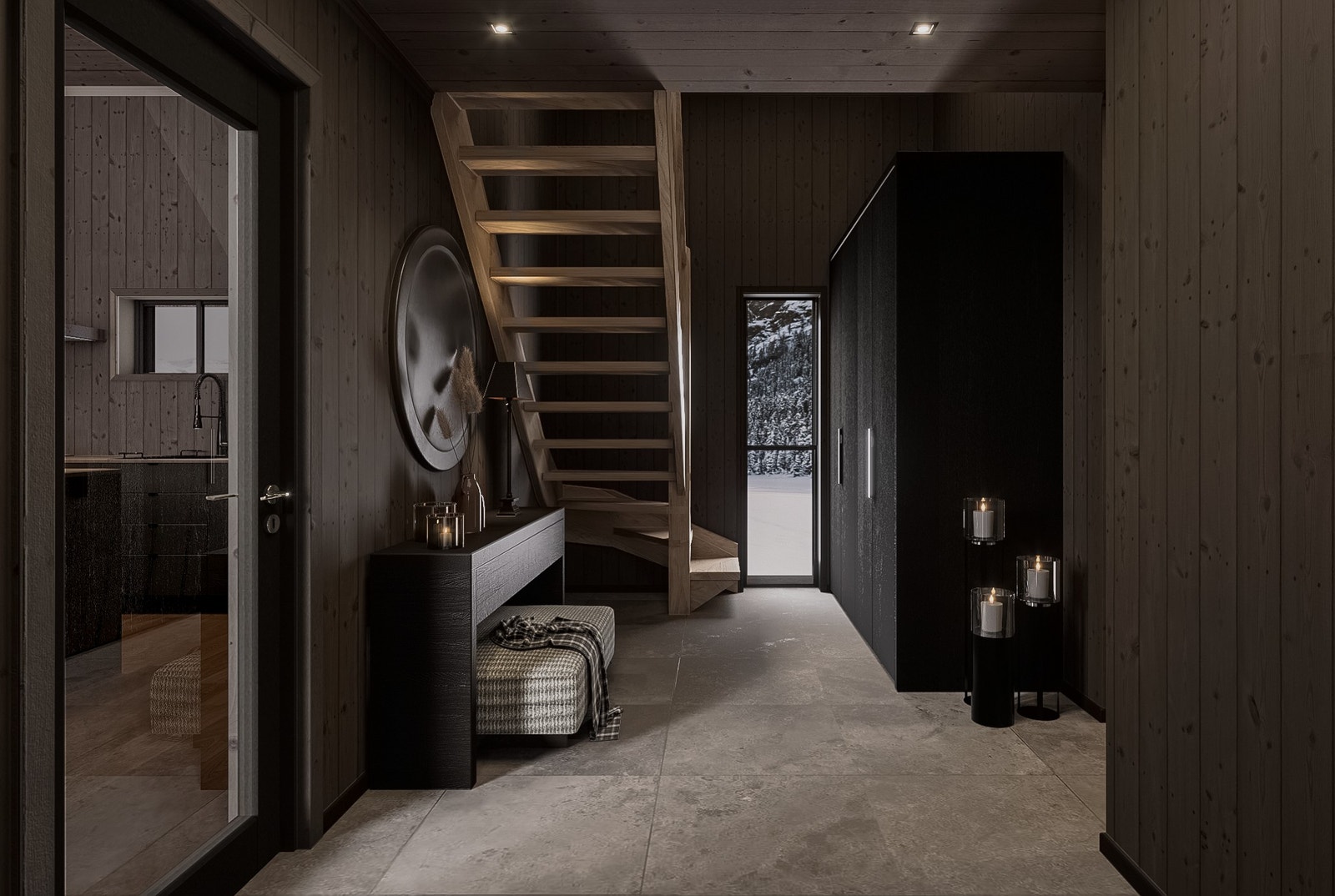 Romslig entre Galleribilde