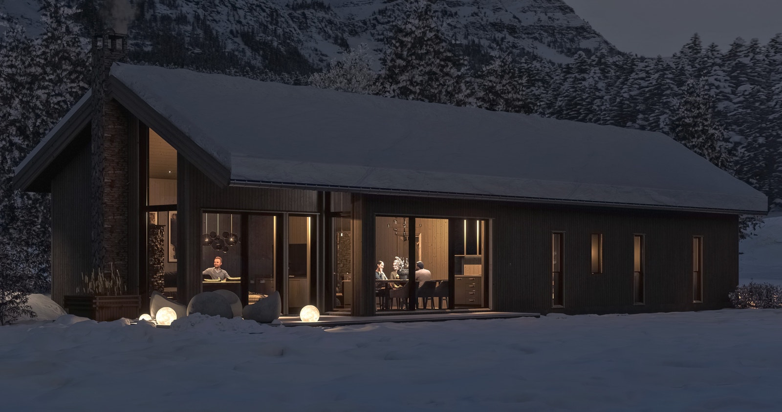 Ta kontakt for å oppfylle DIN hyttedrøm Galleribilde