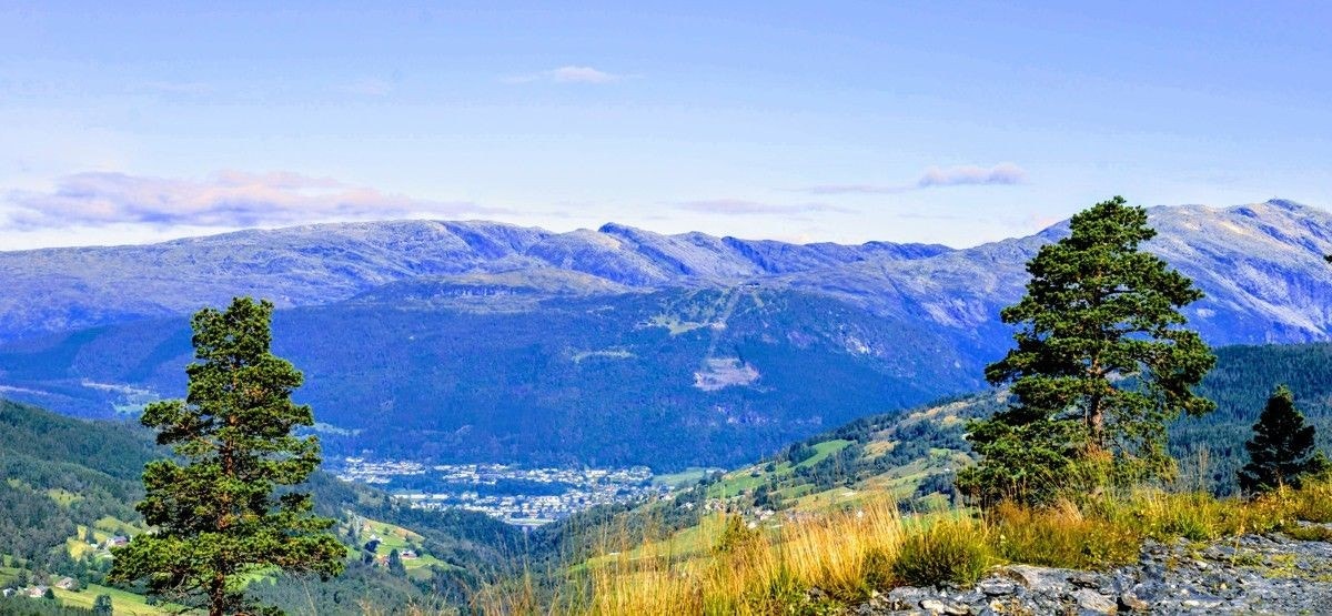 Her får du virkelig følelsen av å være på høyfjellet Galleribilde